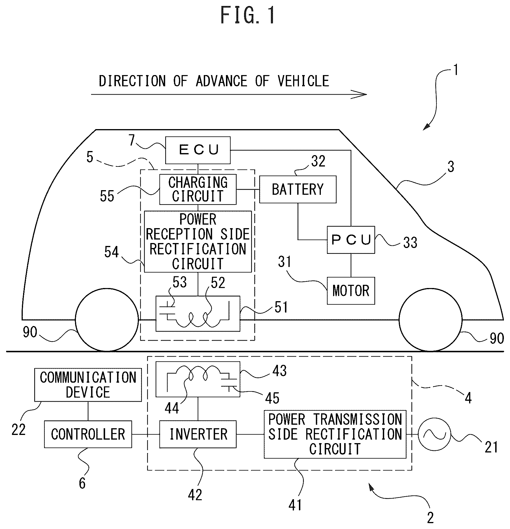Patent US12351055 Figure 1 – Vehicle control device for prohibiting lane changing, vehicle control method for prohibiting lane changing, and non-transitory recording medium