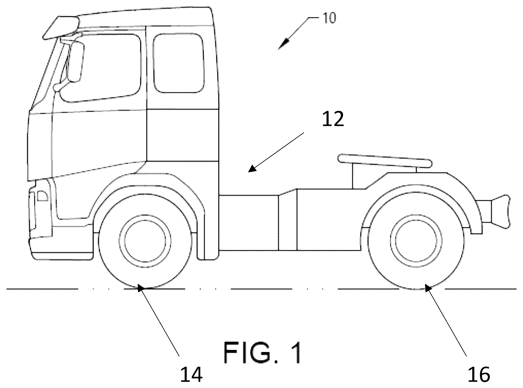 Patent US12351076 Figure 1 – Driveline for a vehicle