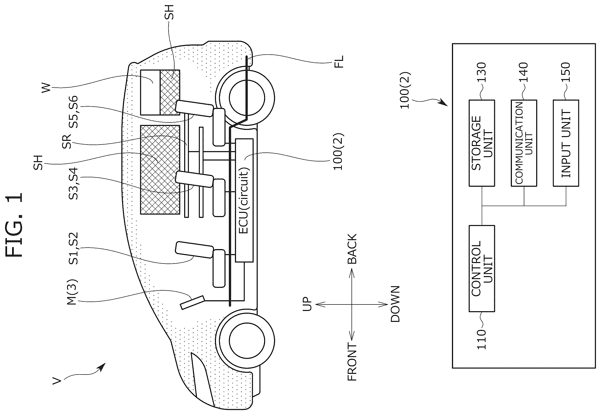 Patent US12351078 Figure 1 – Mode adjustment system and mode adjustment method