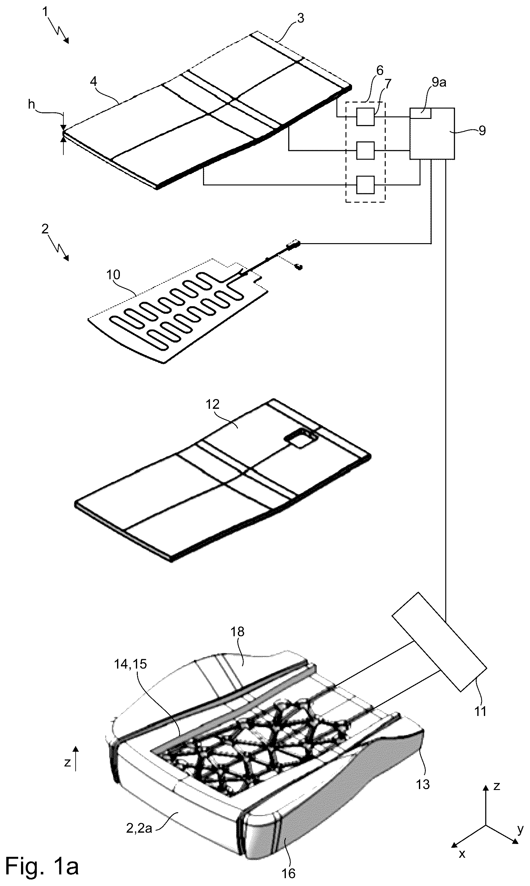 Patent US12351089 — Vehicle seat and method for operating a vehicle seat — Figure 1