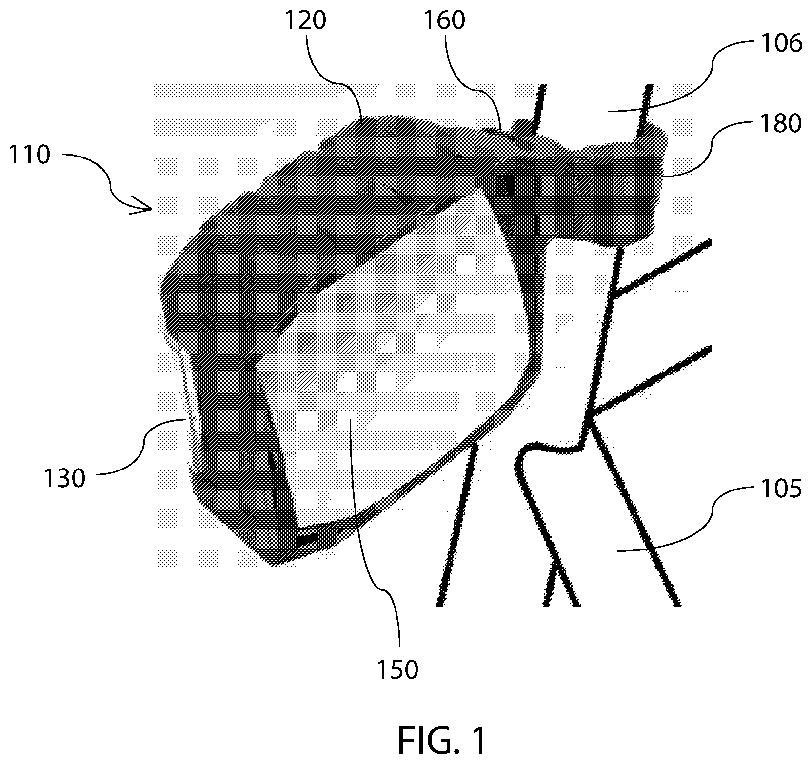 Patent US12351101 Figure 1 – Method and apparatus for vehicular light fixtures