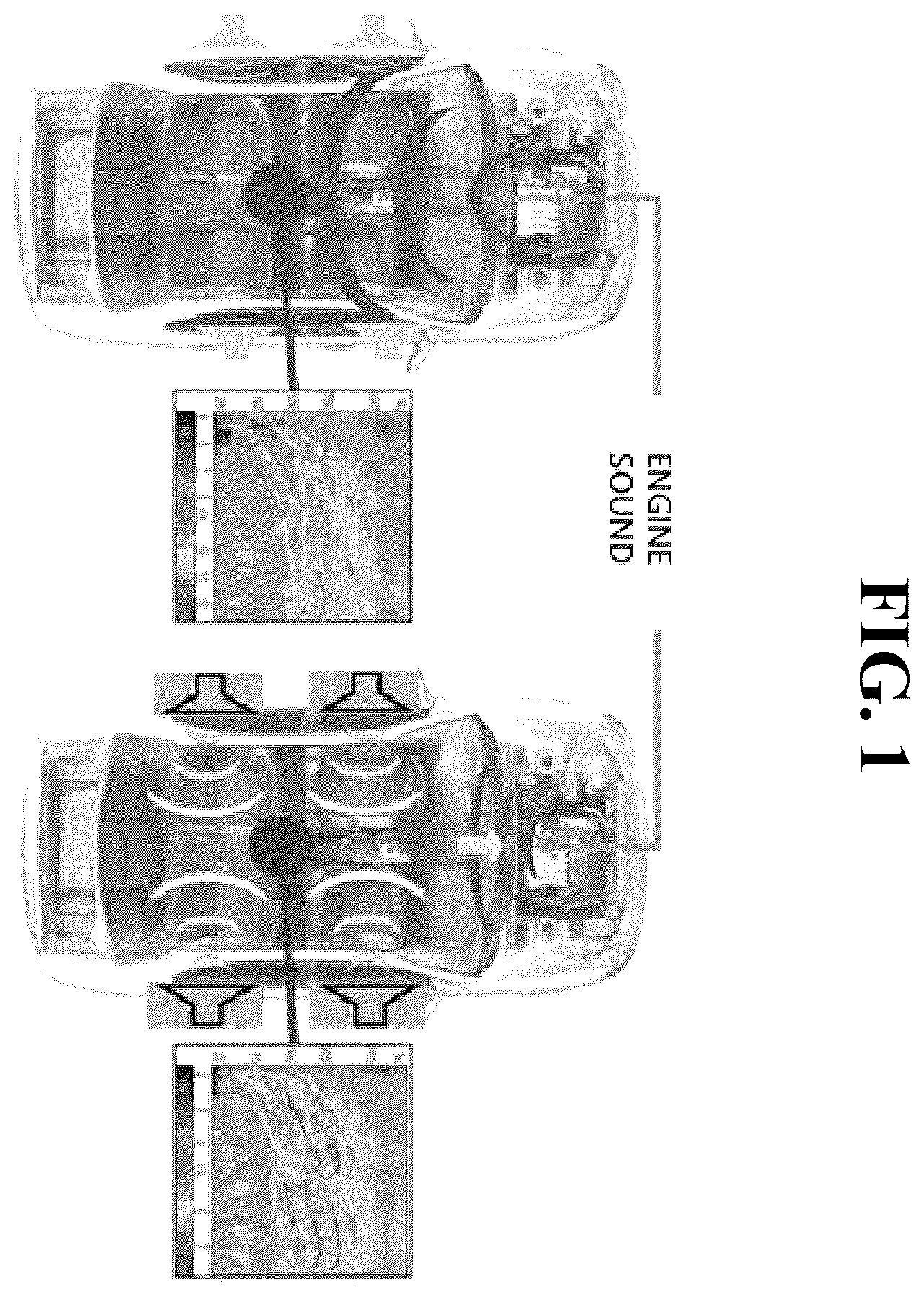 Patent US12351107 — Virtual engine sound generation system and virtual engine sound generation method — Figure 1