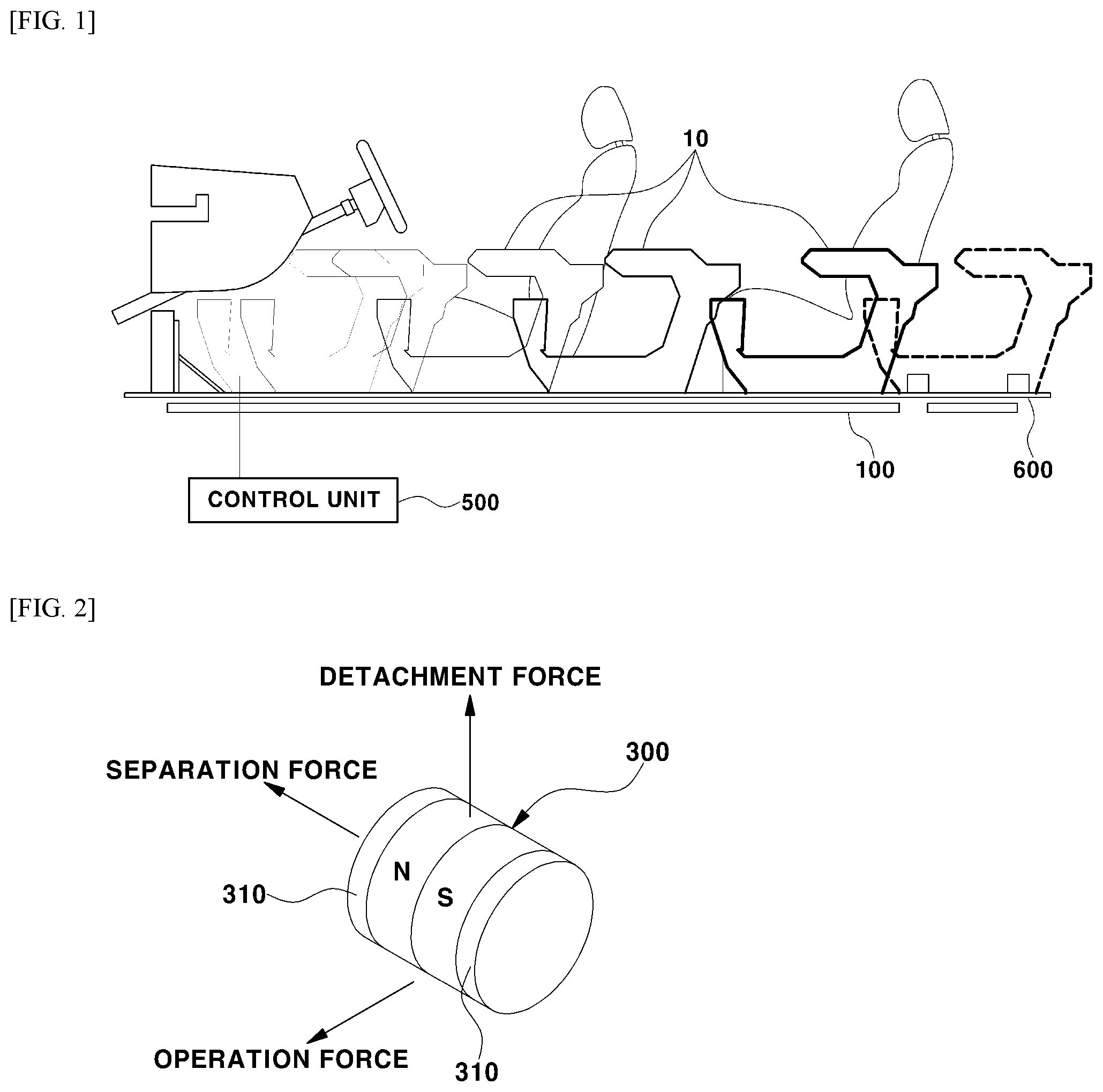Patent US12351133 — Moving device — Figure 1