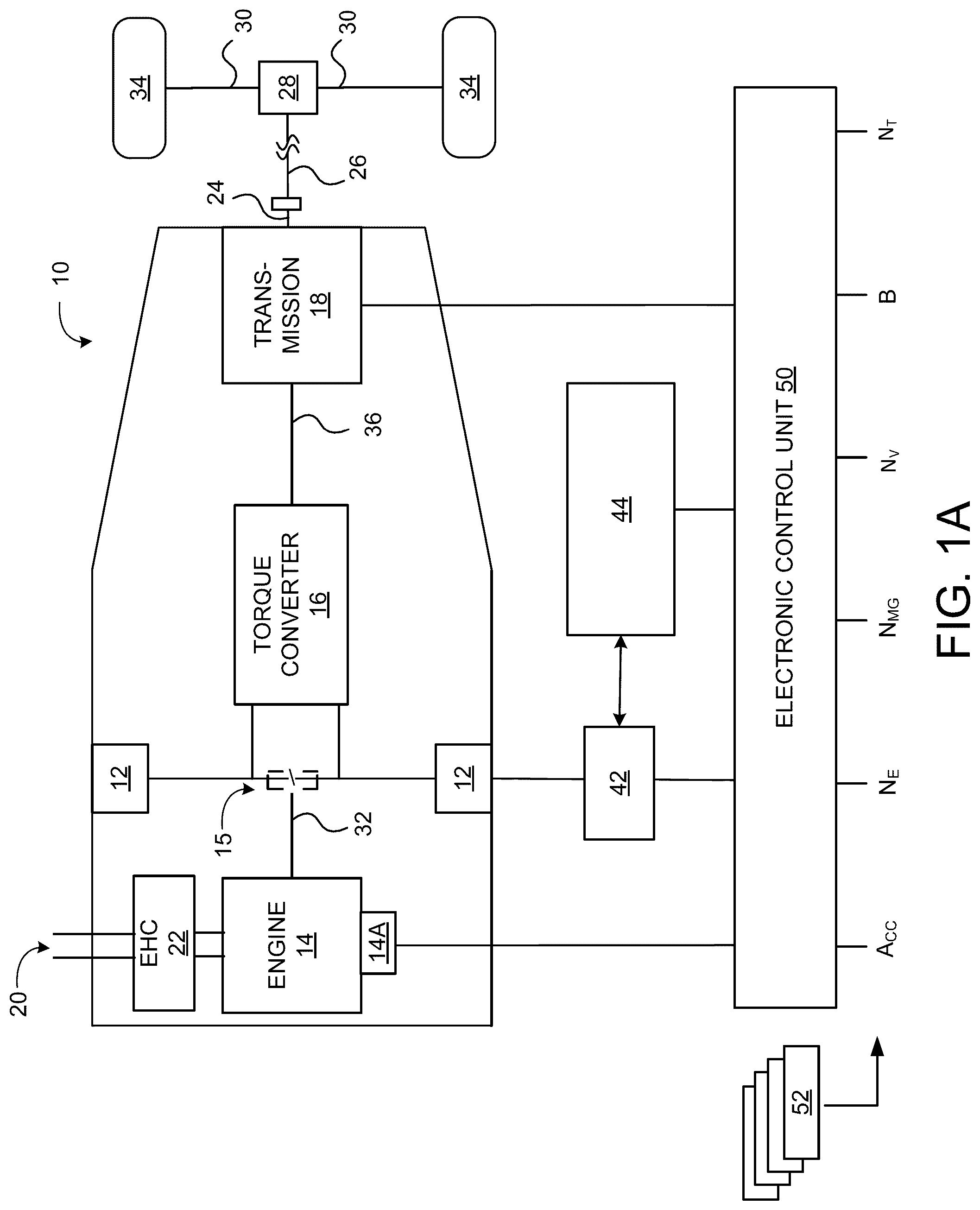 Patent US12351173 — EHC warmup notification — Figure 1