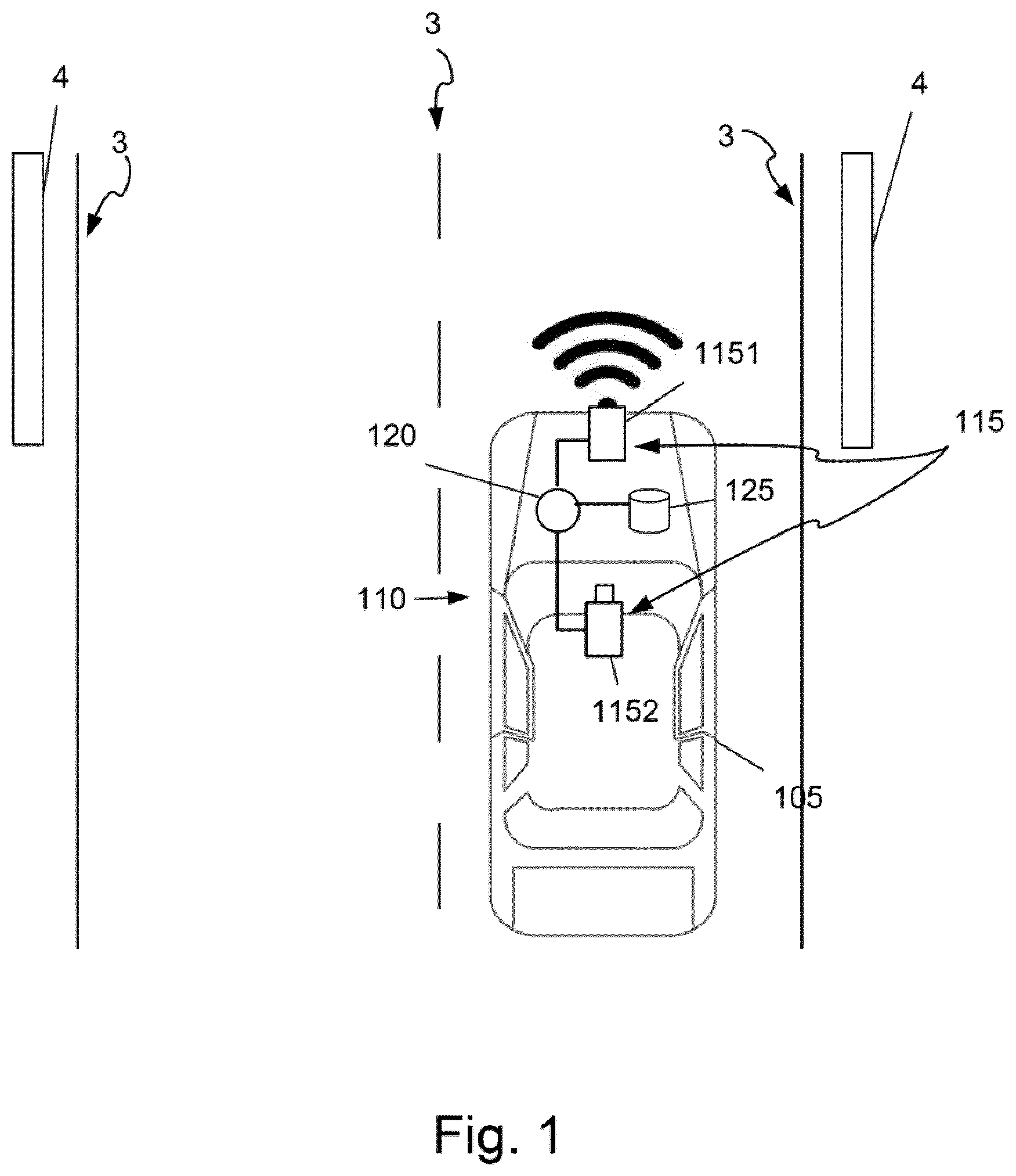 Patent US12351187 — Computer-implemented method for estimating a vehicle position — Figure 1