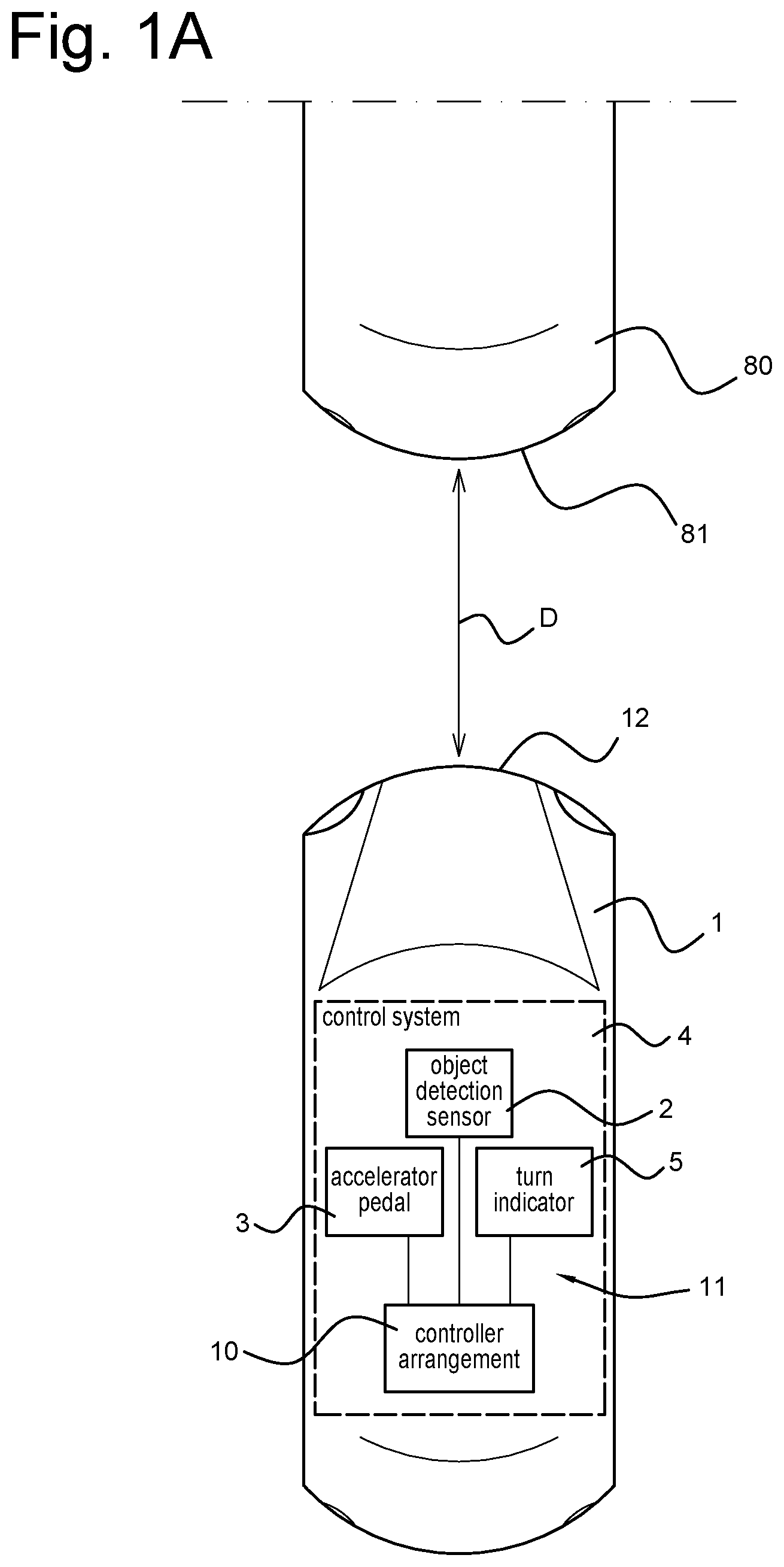 Patent US12351200 Figure 1 – Method and control system for limiting a driver acceleration request