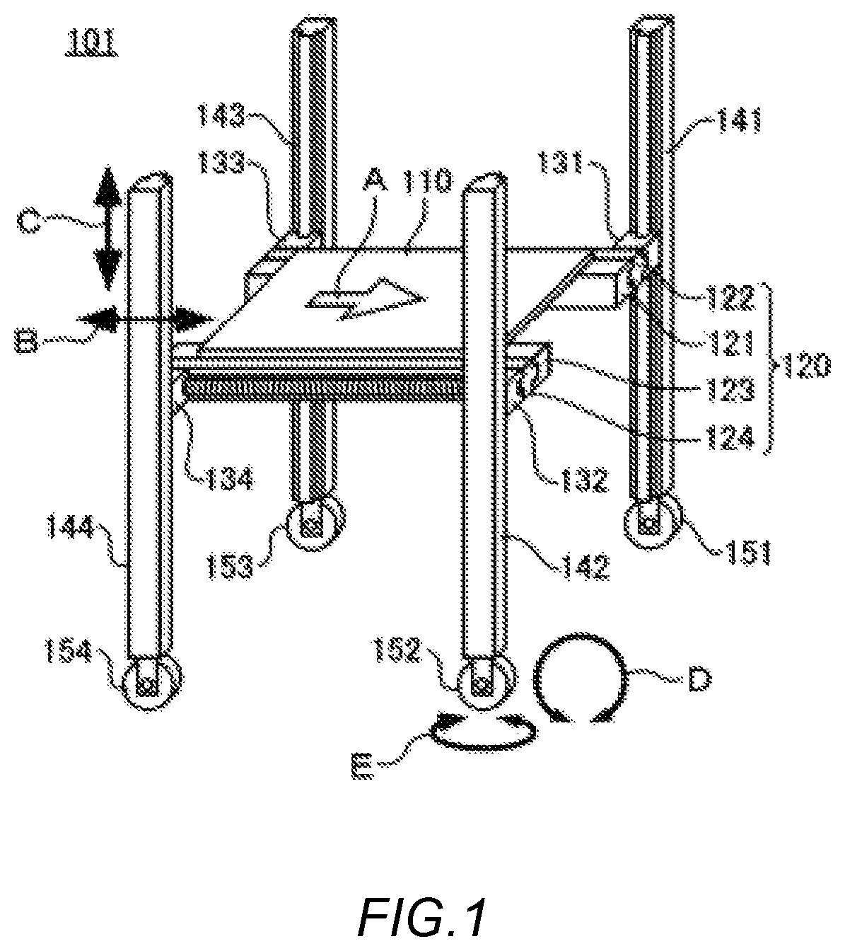 Patent US12351228 — Transportation device — Figure 1