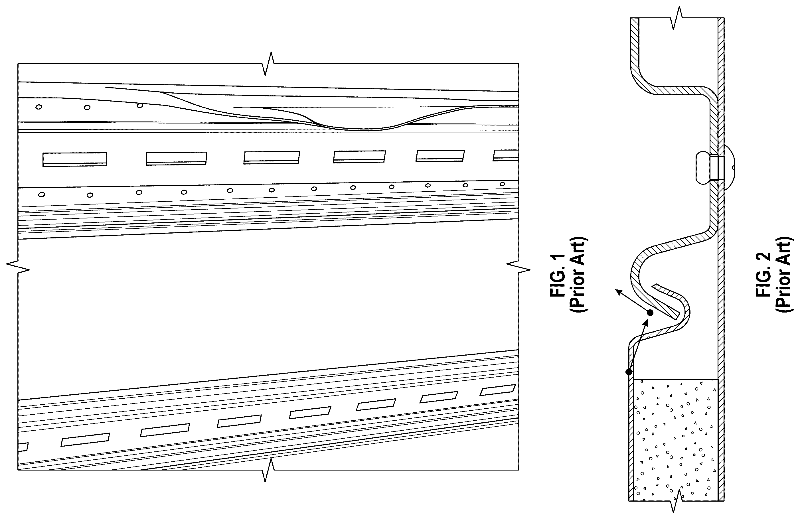 Patent US12351244 — Shock deflecting trailer wall panel and beam assembly and truck trailer using same — Figure 1