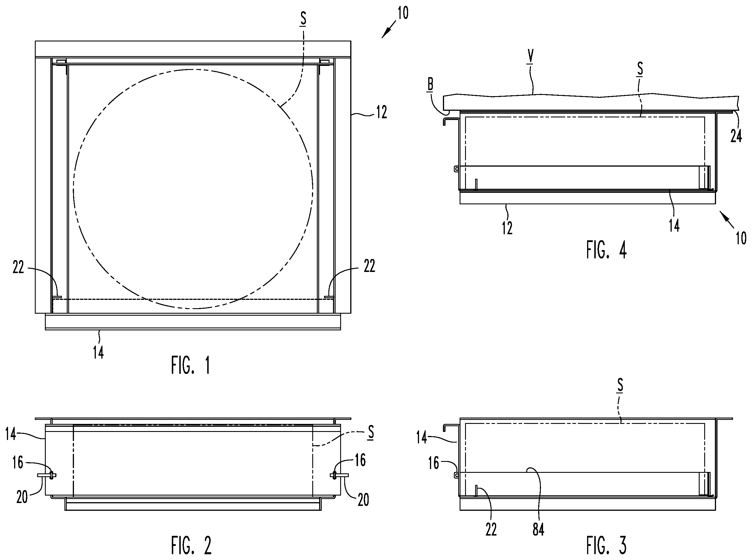 Patent US12351247 — Spare tire storage assembly — Figure 1