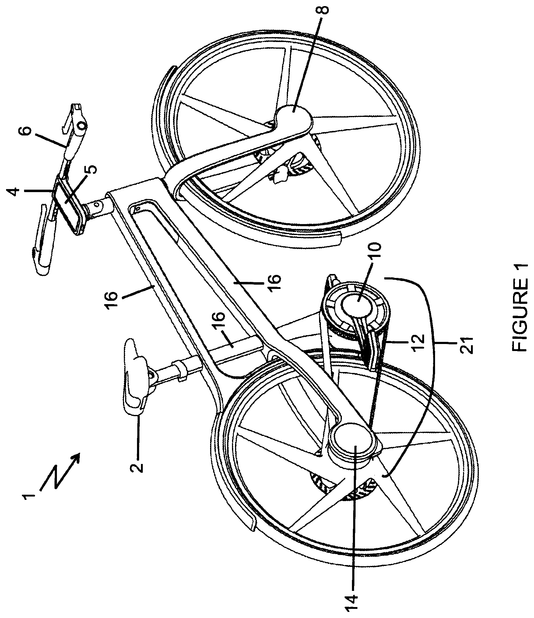 Patent US12351261 — Bicycle system — Figure 1