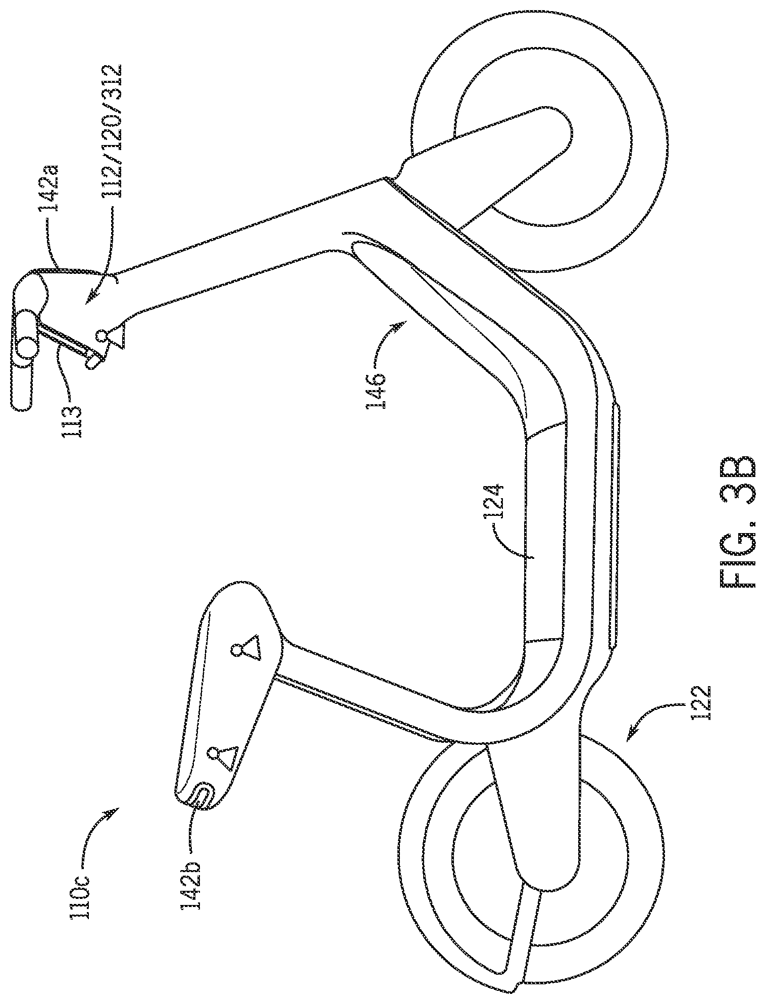 Patent US12351262 Figure 4 – Micromobility transit vehicle cable lock assembly systems and methods