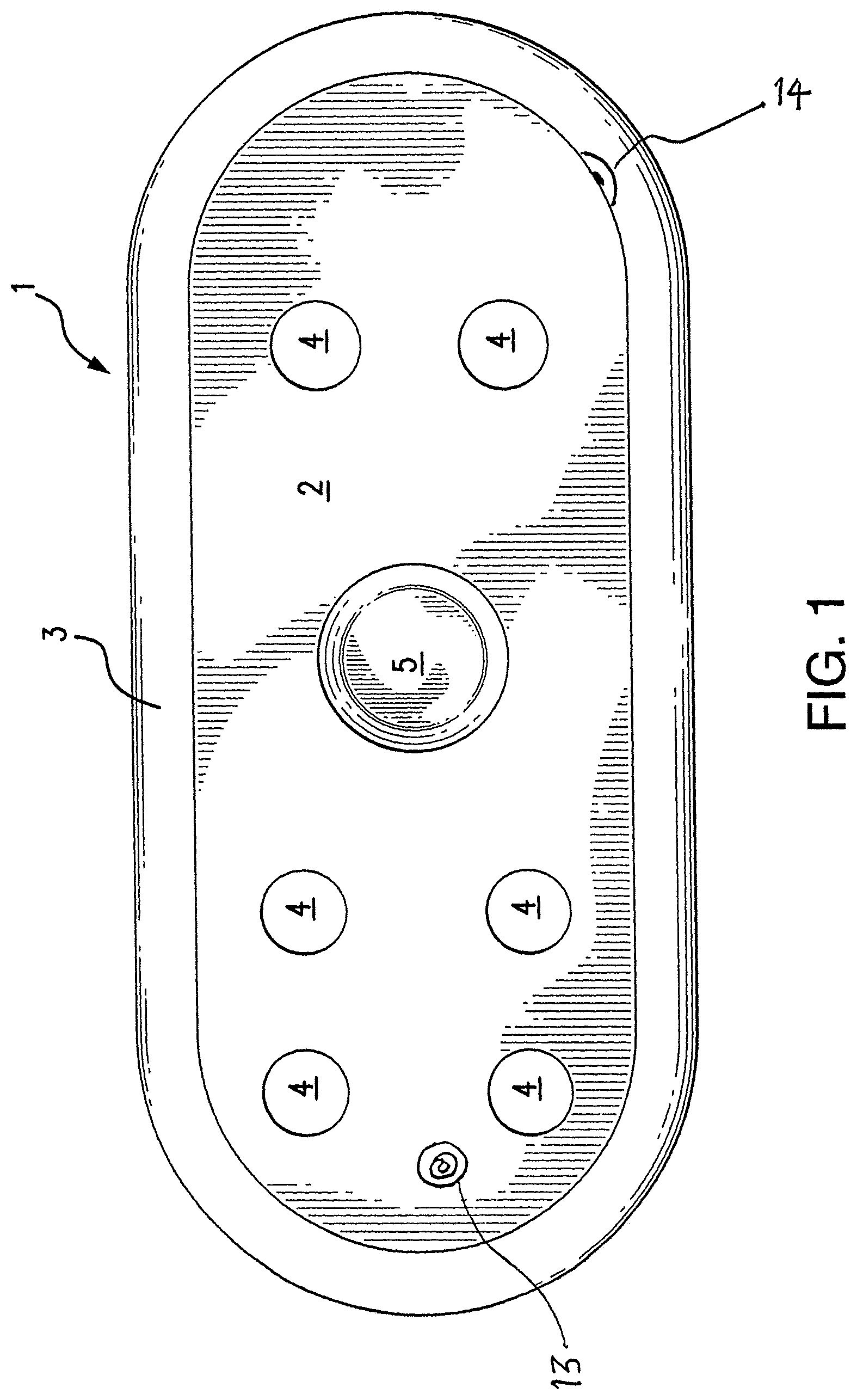 Patent US12351277 — Stabilized flotation platform — Figure 1
