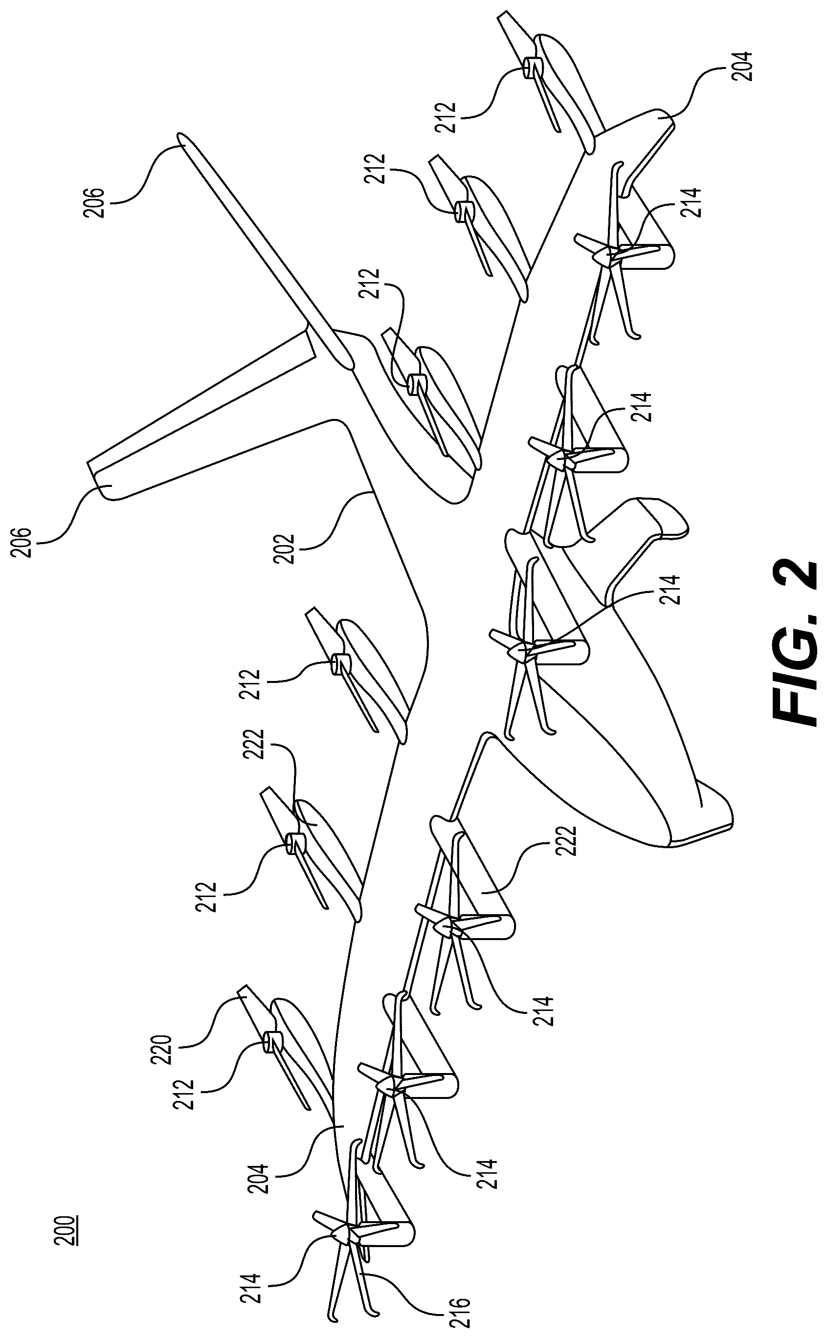 Patent US12351325 Figure 2 – Systems, methods, and mechanical designs for inverters for eVTOL aircraft