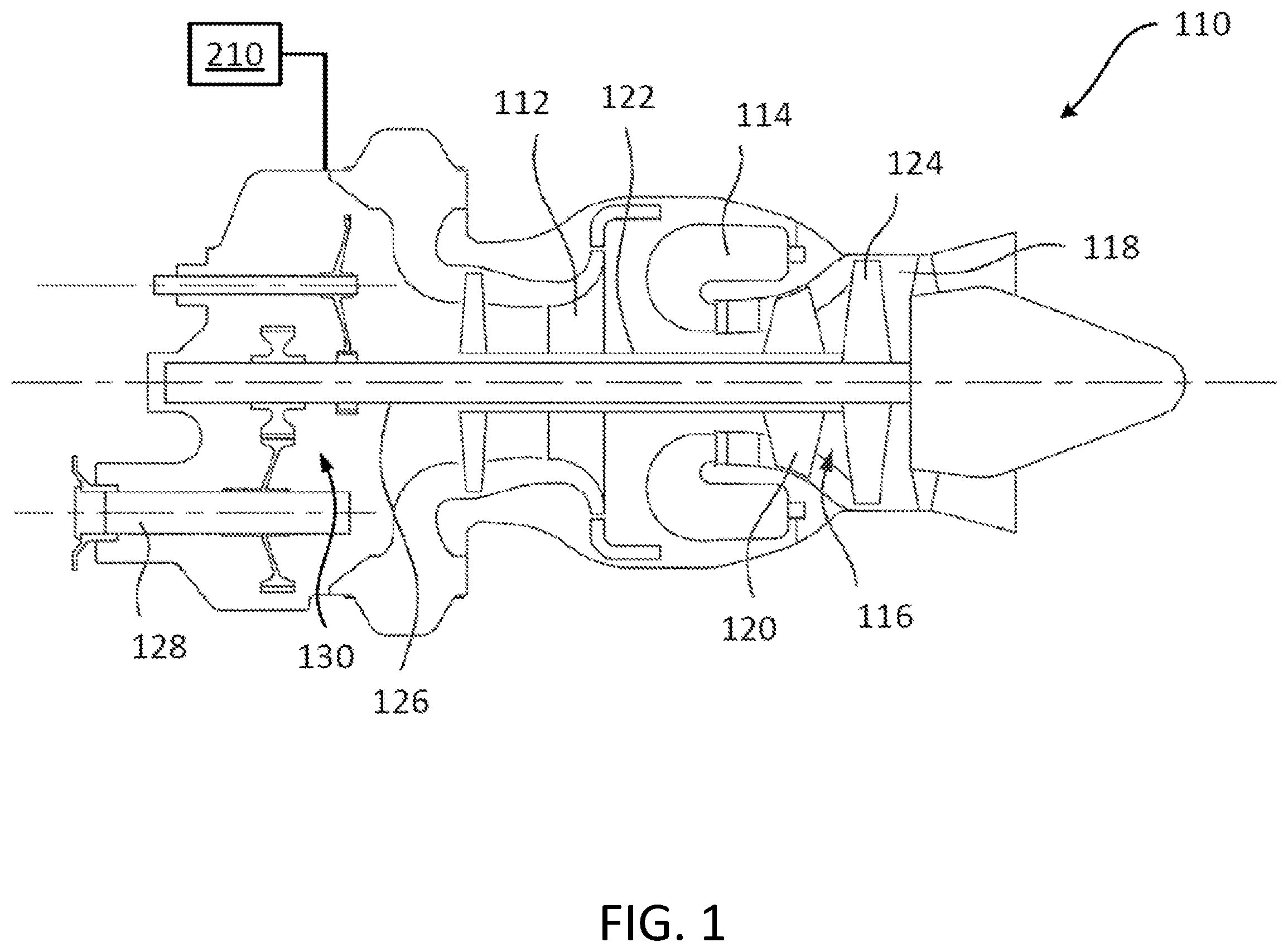 Patent US12351328 — Methods and systems for operating an aircraft engine — Figure 1