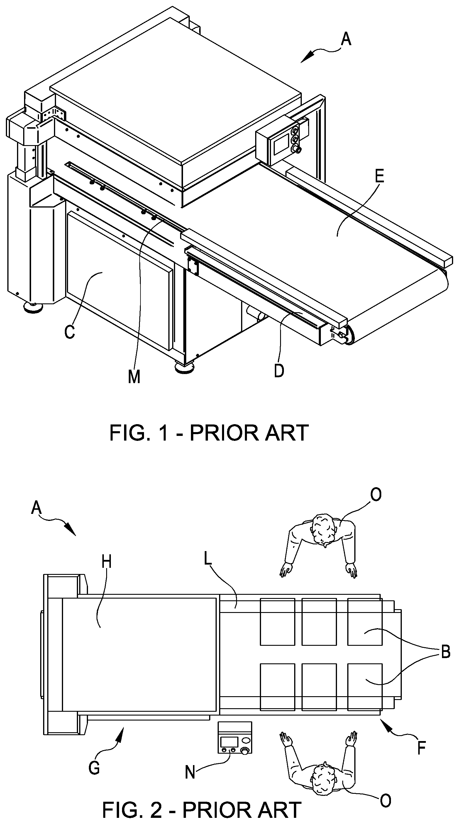 Patent US12351352 — Belt-type vacuum packaging machine — Figure 1