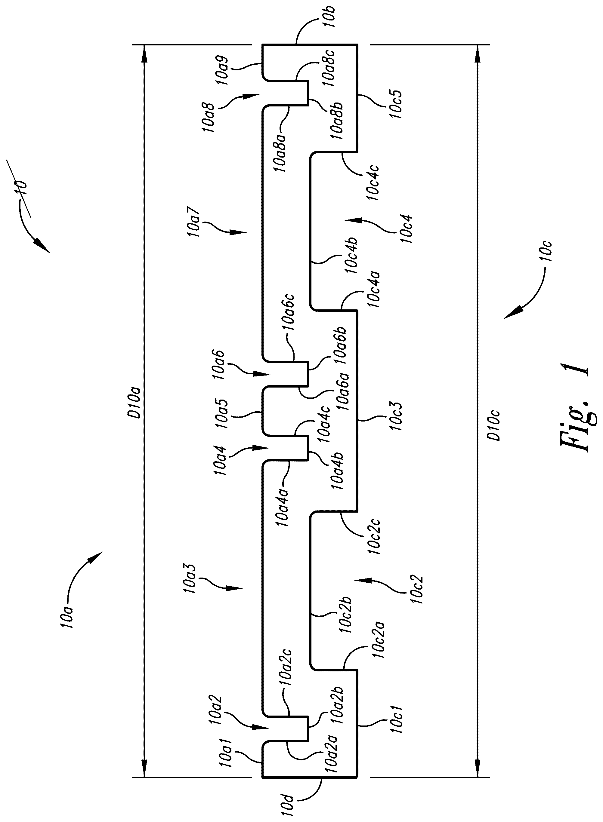 Patent US12351359 — Enhanced cardboard-based pallet system — Figure 1