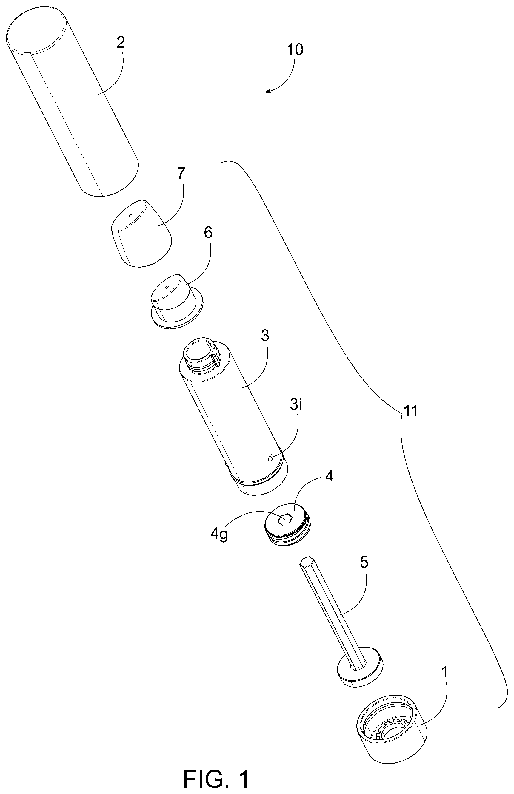 Patent US12351384 — Rotary actuated dispenser — Figure 1