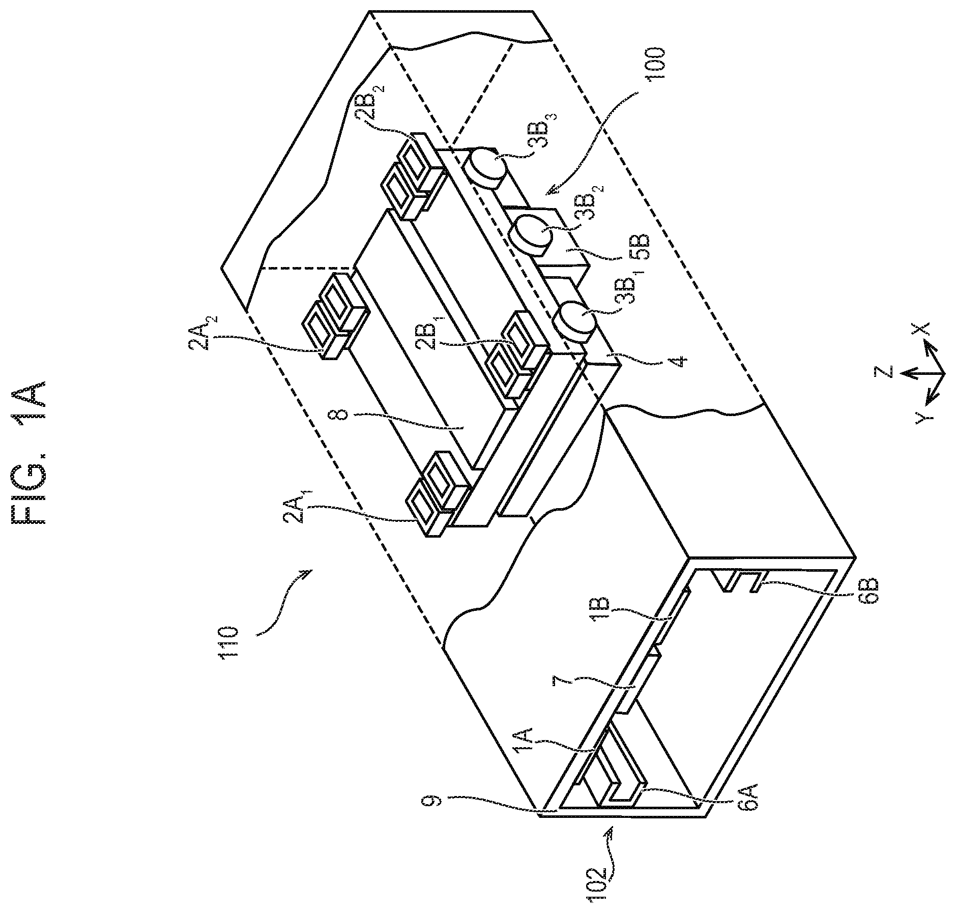 Patent US12351407 — Transport system, processing system, and method of manufacturing article — Figure 1