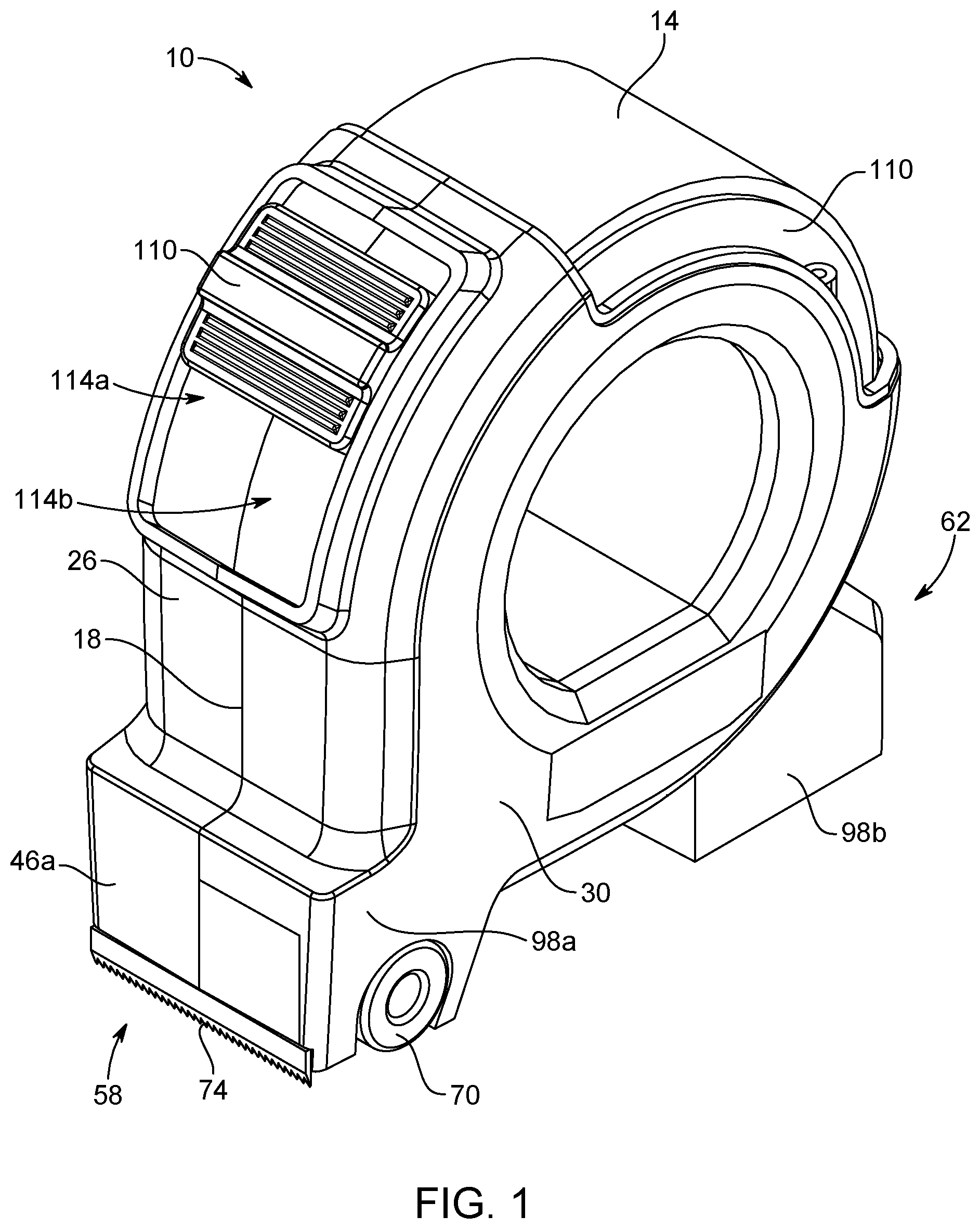 Patent US12351415 — Tape applicator — Figure 1