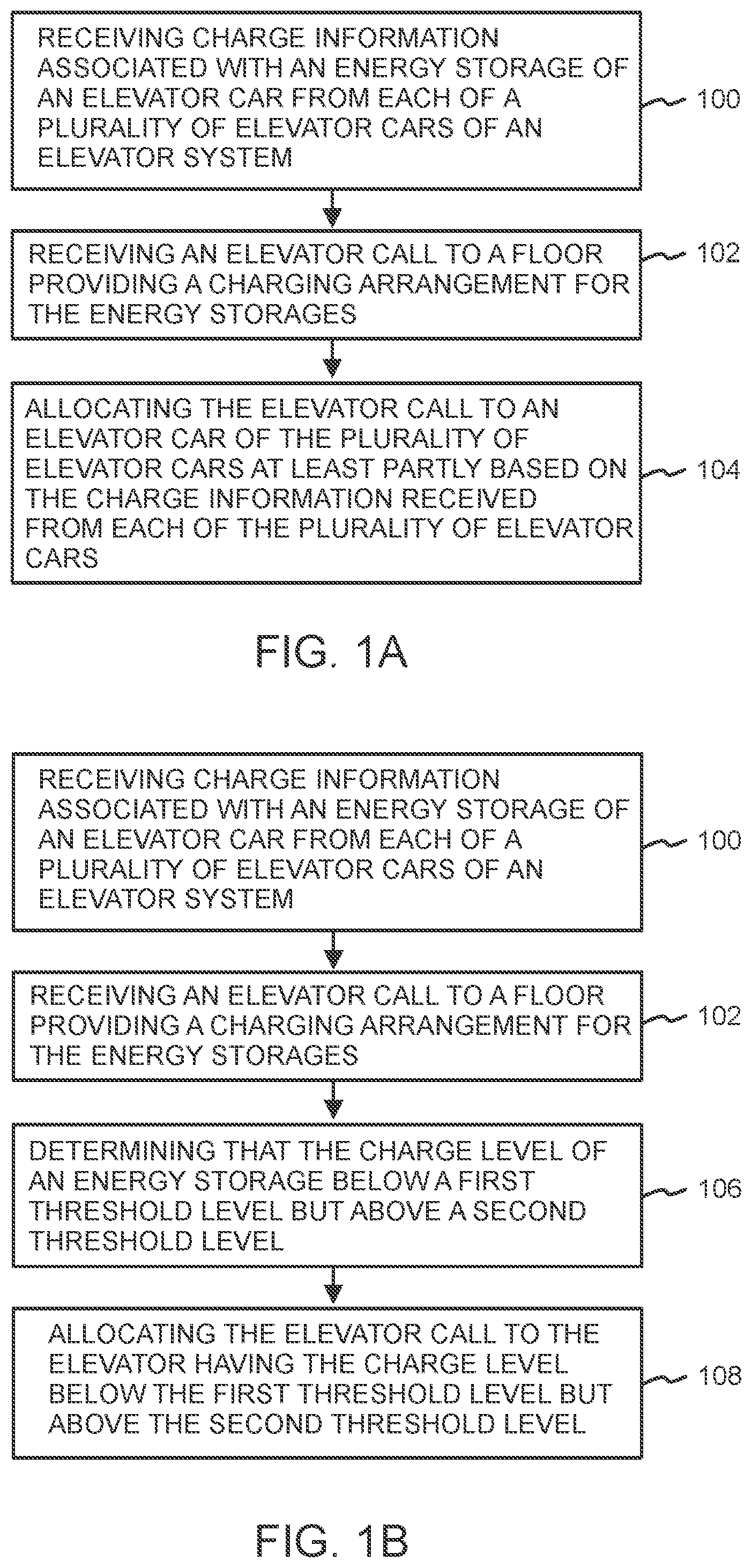 Patent US12351429 — Elevator call allocation in an elevator system — Figure 1