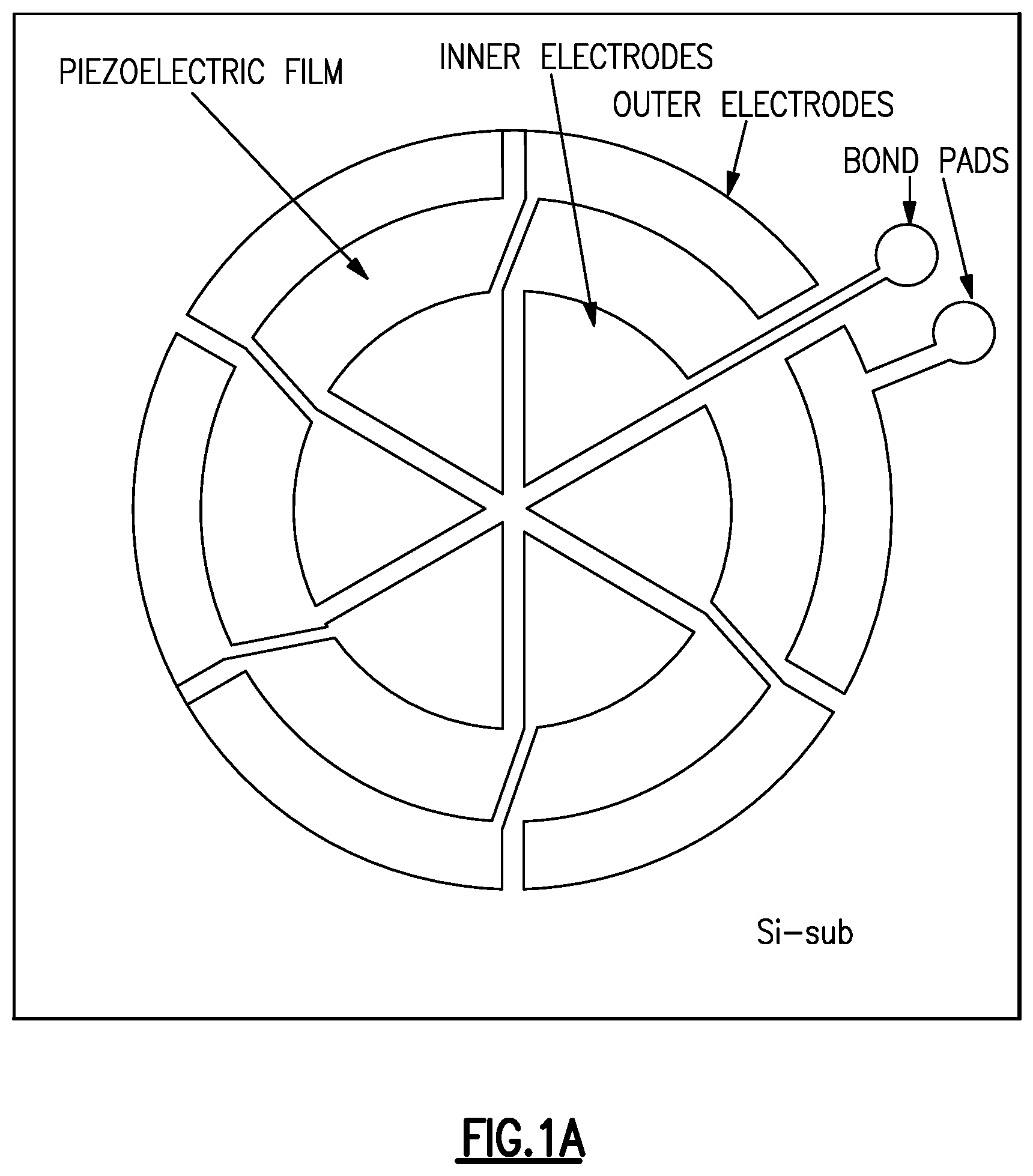 Patent US12351450 Figure 1 – Dual membrane piezoelectric microelectromechanical system microphone