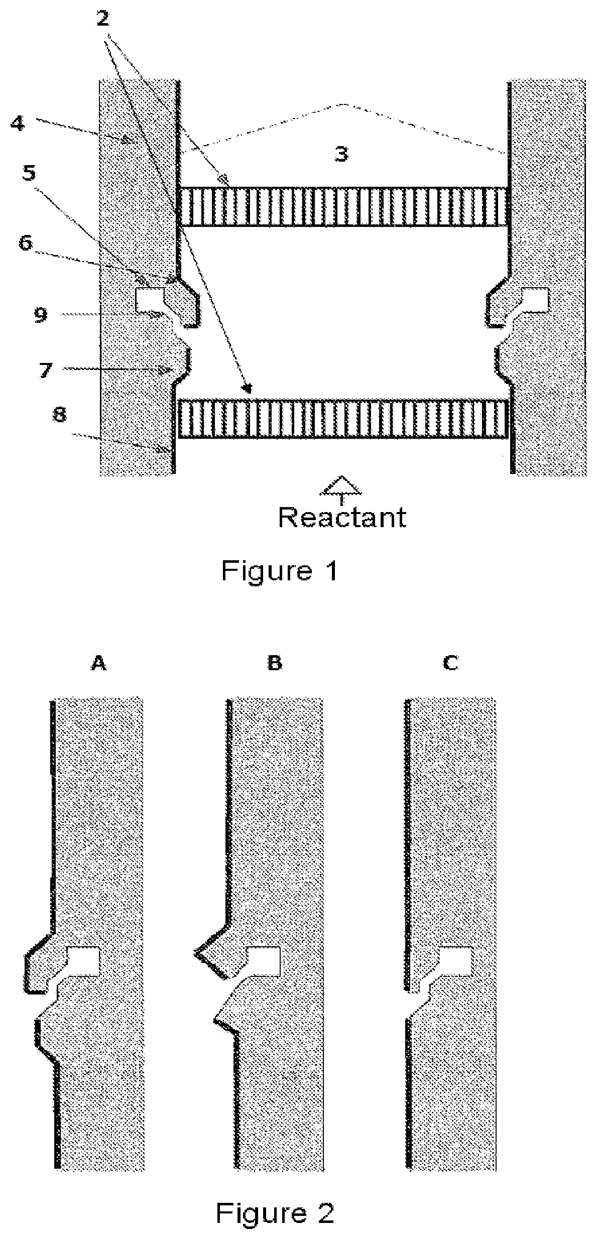 Patent US12351457 — Method and device for producing hydrogen and pyrolytic carbon from hydrocarbons — Figure 1