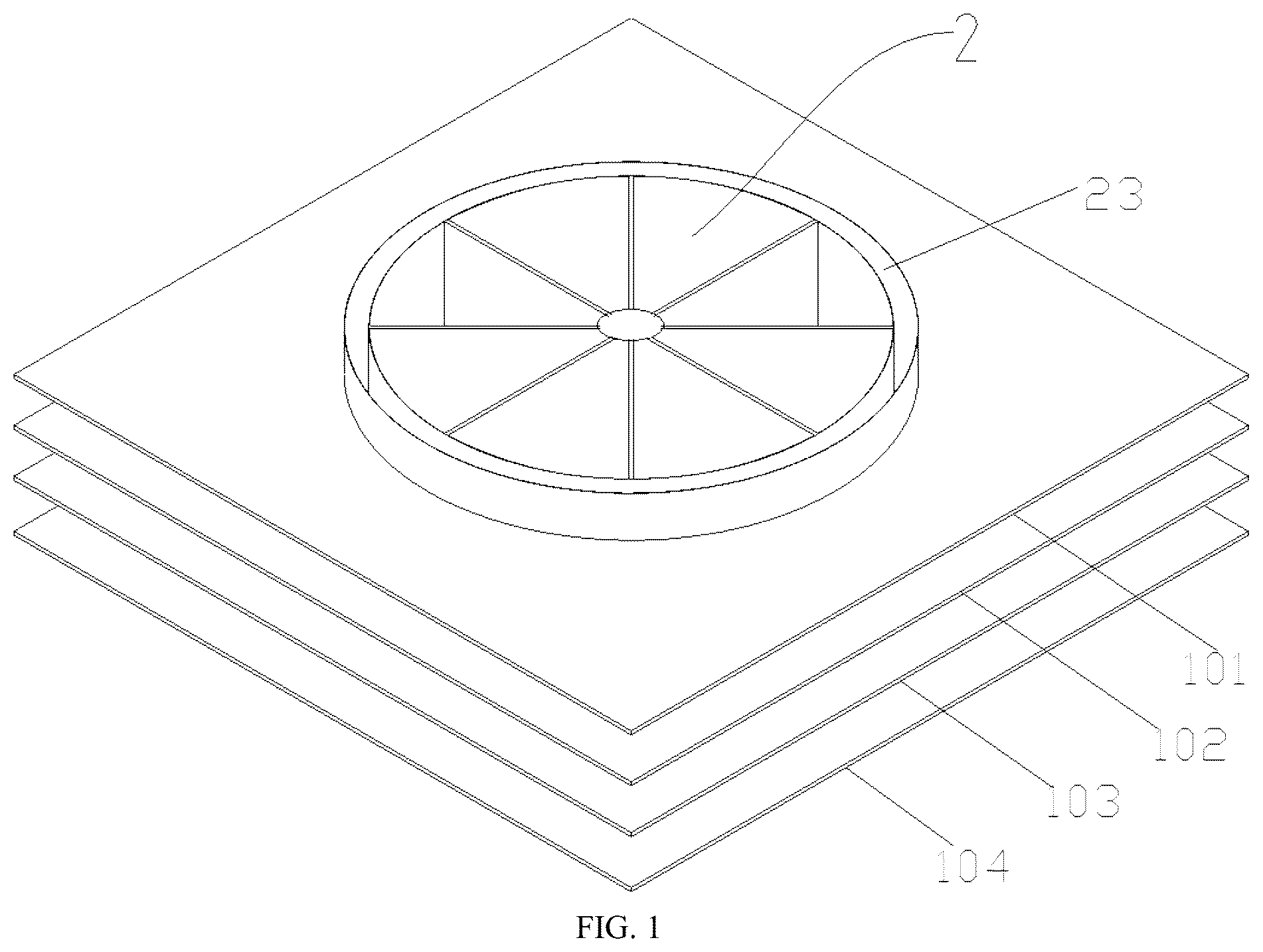 Patent US12351495 — Wastewater treatment system, construction method for wastewater treatment system, and wastewater treatment cylinder — Figure 1