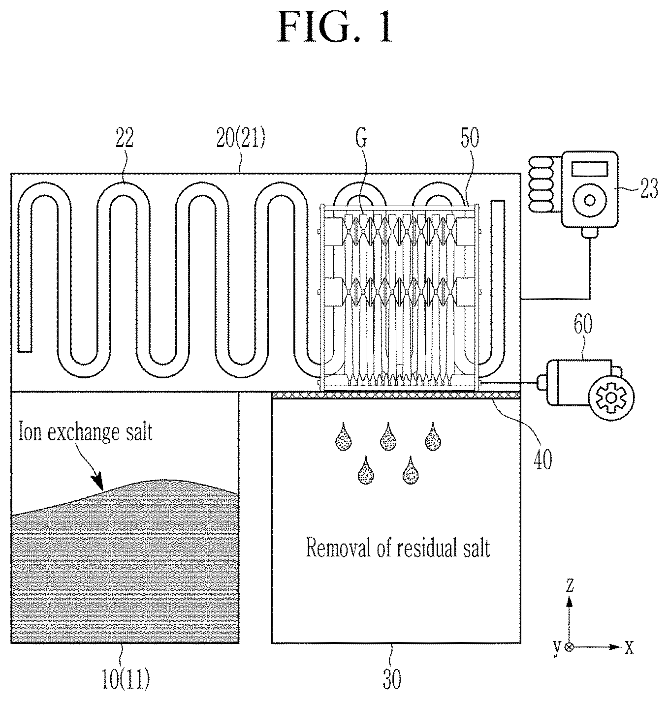Patent US12351507 Figure 1 – Glass plate loading cassette and chemical strengthening system including the same