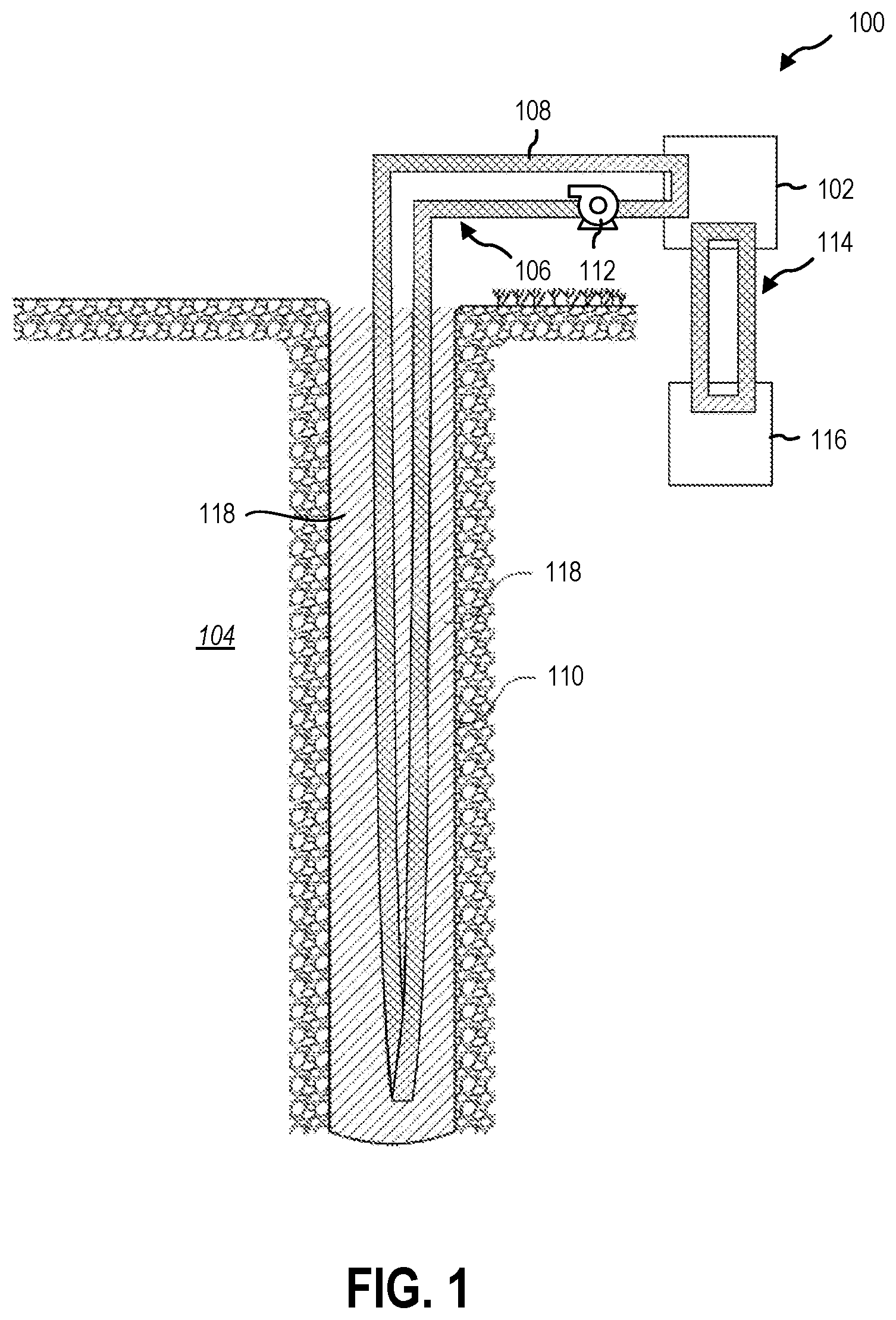 Patent US12351518 — Compositions and methods for plaster-based thermal grout — Figure 1