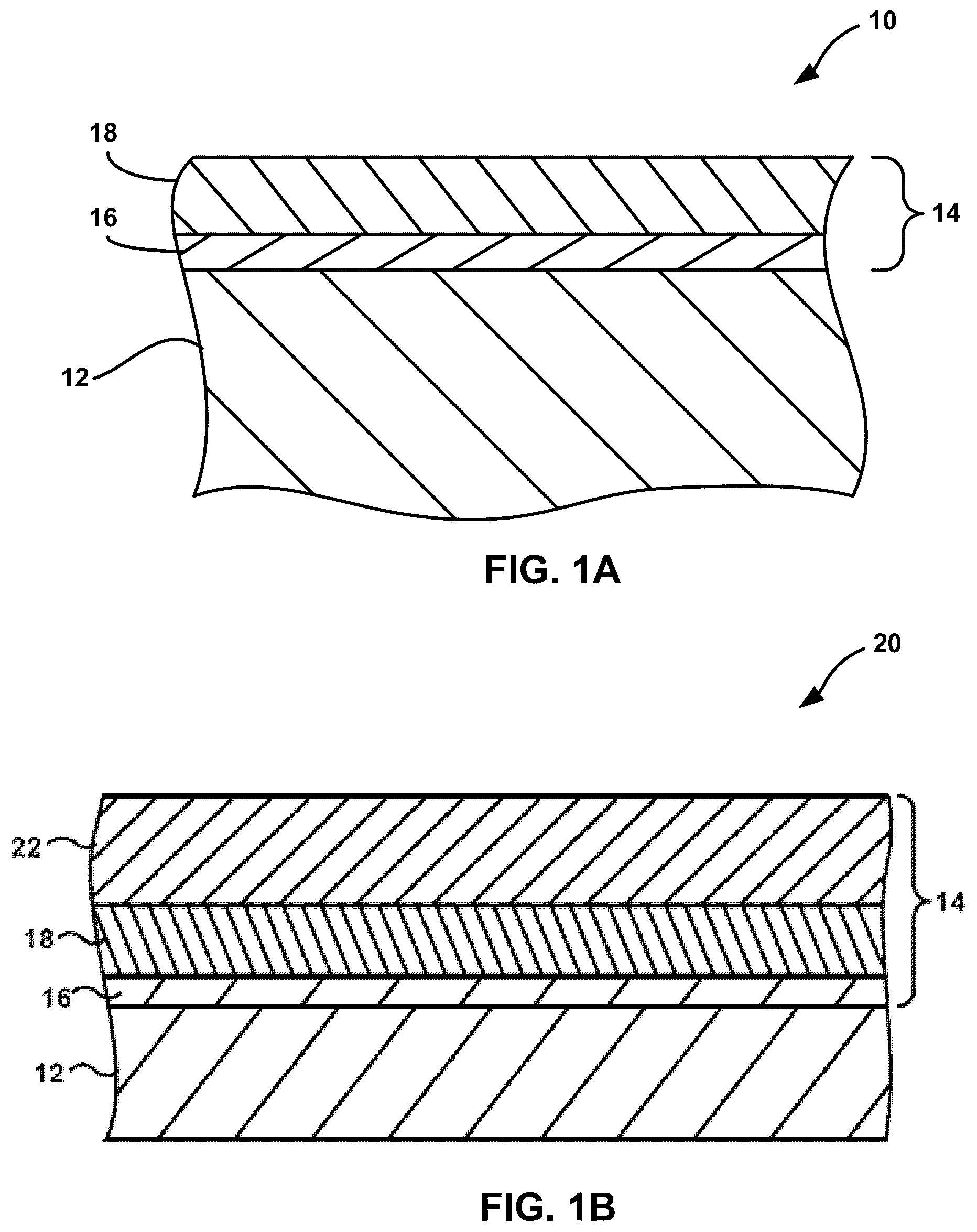Patent US12351522 — Thermal and/or environmental barrier coating system — Figure 1