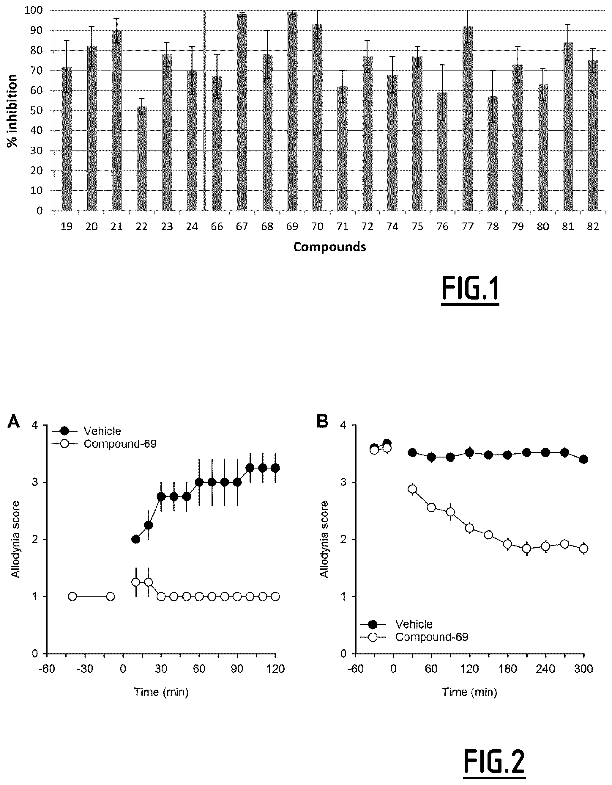 Patent US12351556 — Pyridin-2(1H)one derivatives, their preparation and their use for the treatment of pain — Figure 1