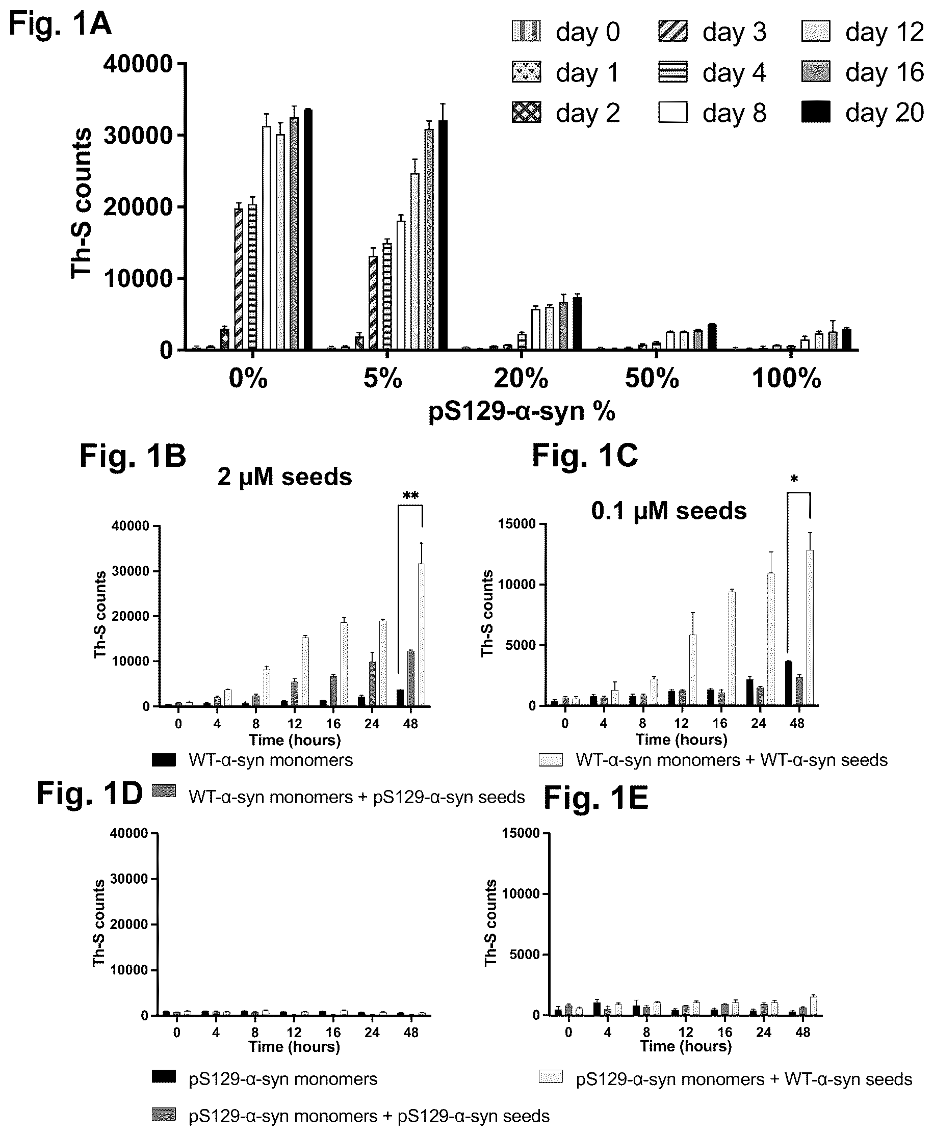 Patent US12351623 — Antibody compositions targeting non-phosphorylated alpha-synuclein aggregates — Figure 1