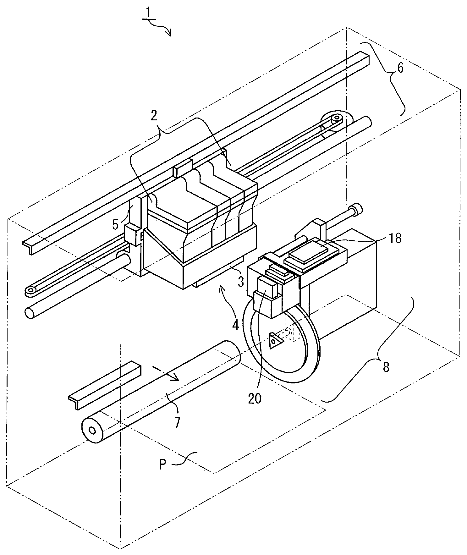Patent US12351725 — Ink set, water-based maintenance fluid, cleaning method, image forming system, and image forming method — Figure 1