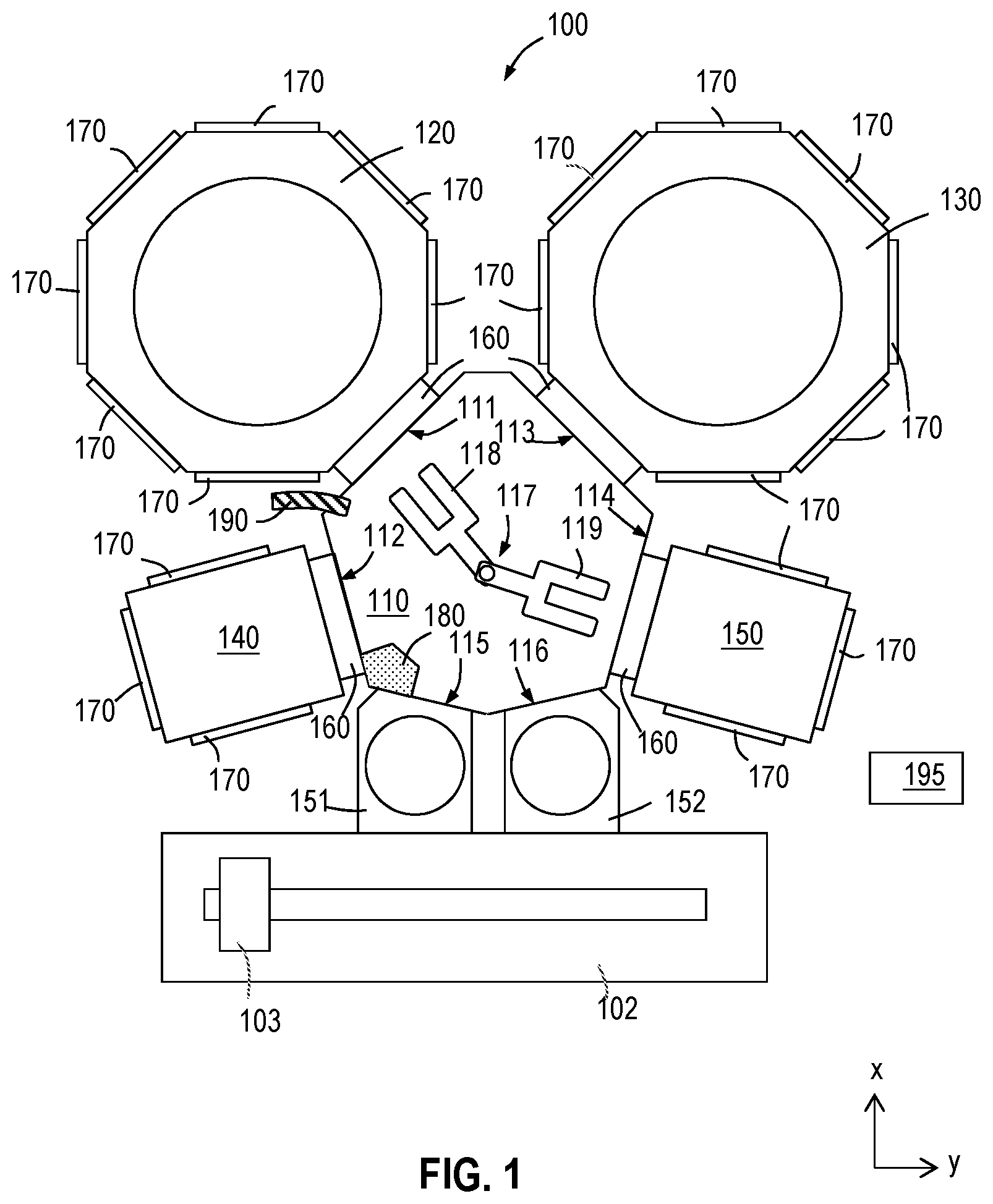 Patent US12351909 — Gap fill methods using catalyzed deposition — Figure 1