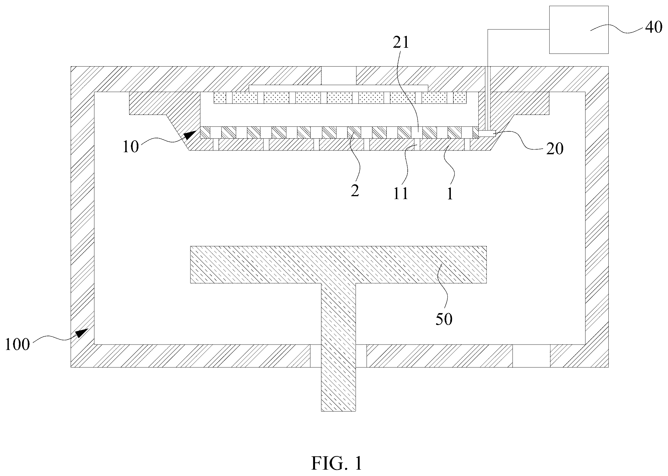 Patent US12351916 — Gas showerhead with controllable airflow distribution — Figure 1