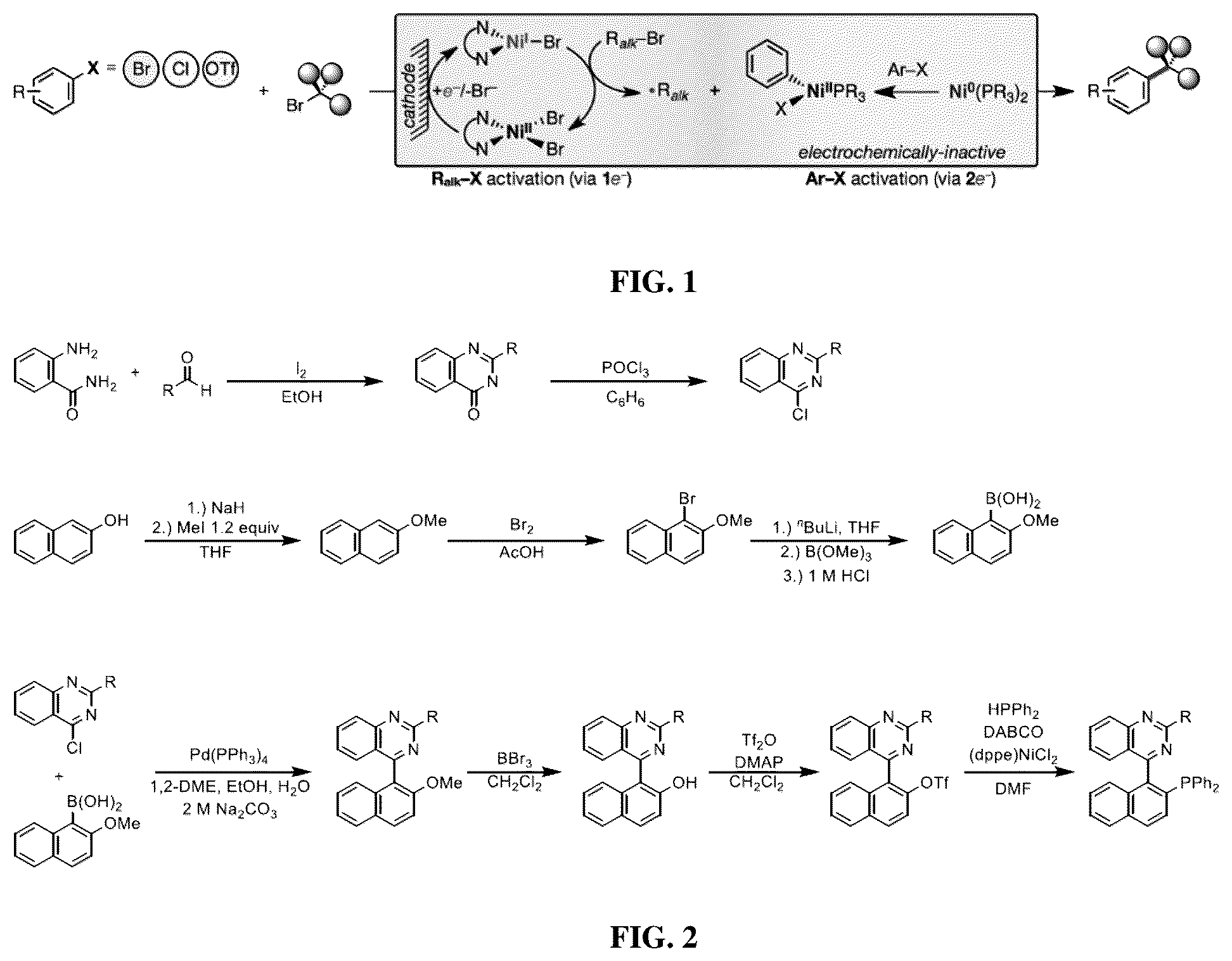 Patent US12351924 — Electroreductive cross coupling — Figure 1