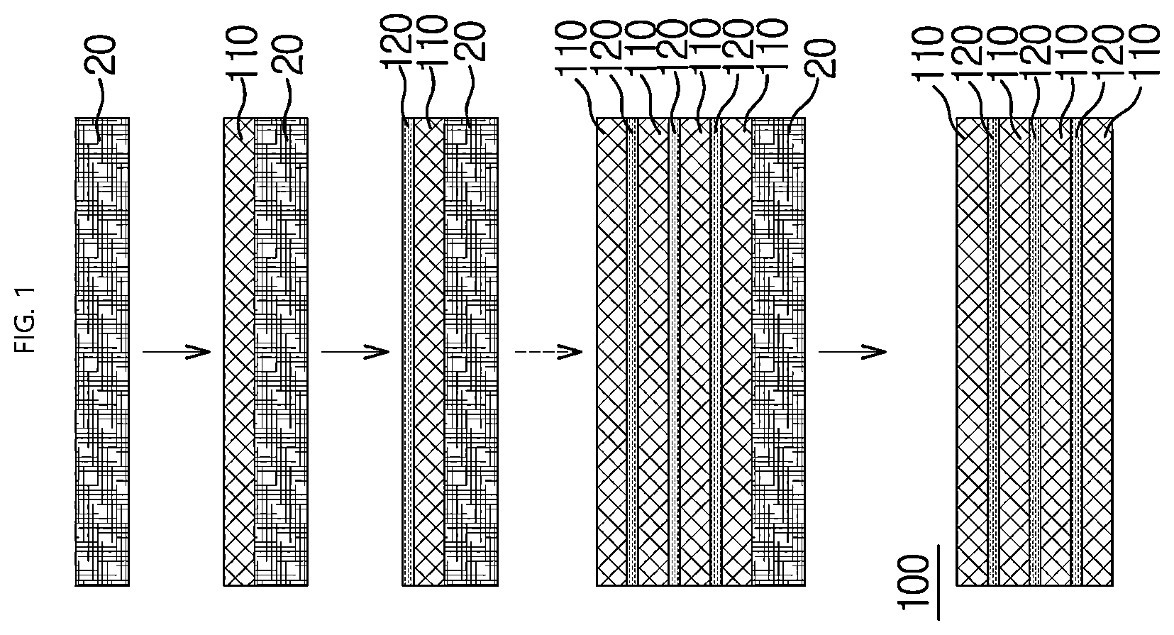 Patent US12351928 — Electrodeposition apparatus to prepare a multilayer copper foil — Figure 1