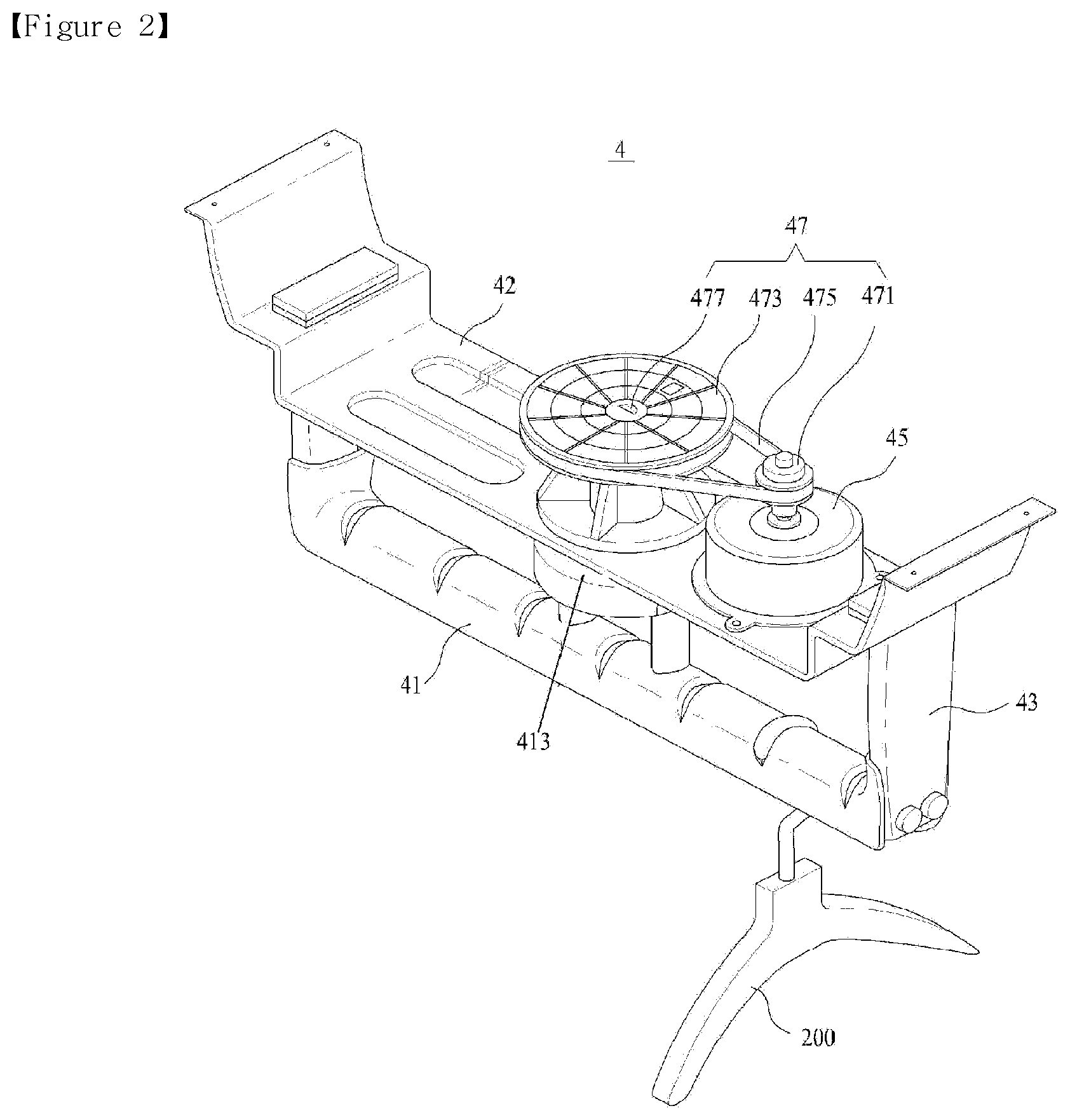 Patent US12351975 Figure 2 – Laundry treating apparatus