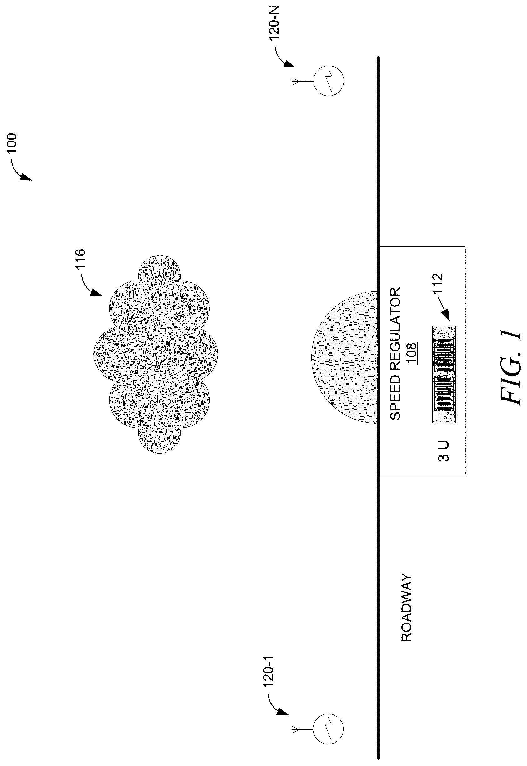 Patent US12351999 — Intelligent speed regulator — Figure 1