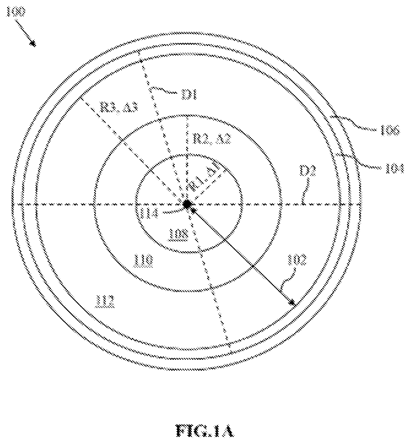 Patent US12353002 — Optical fiber with improved microbending performance — Figure 1