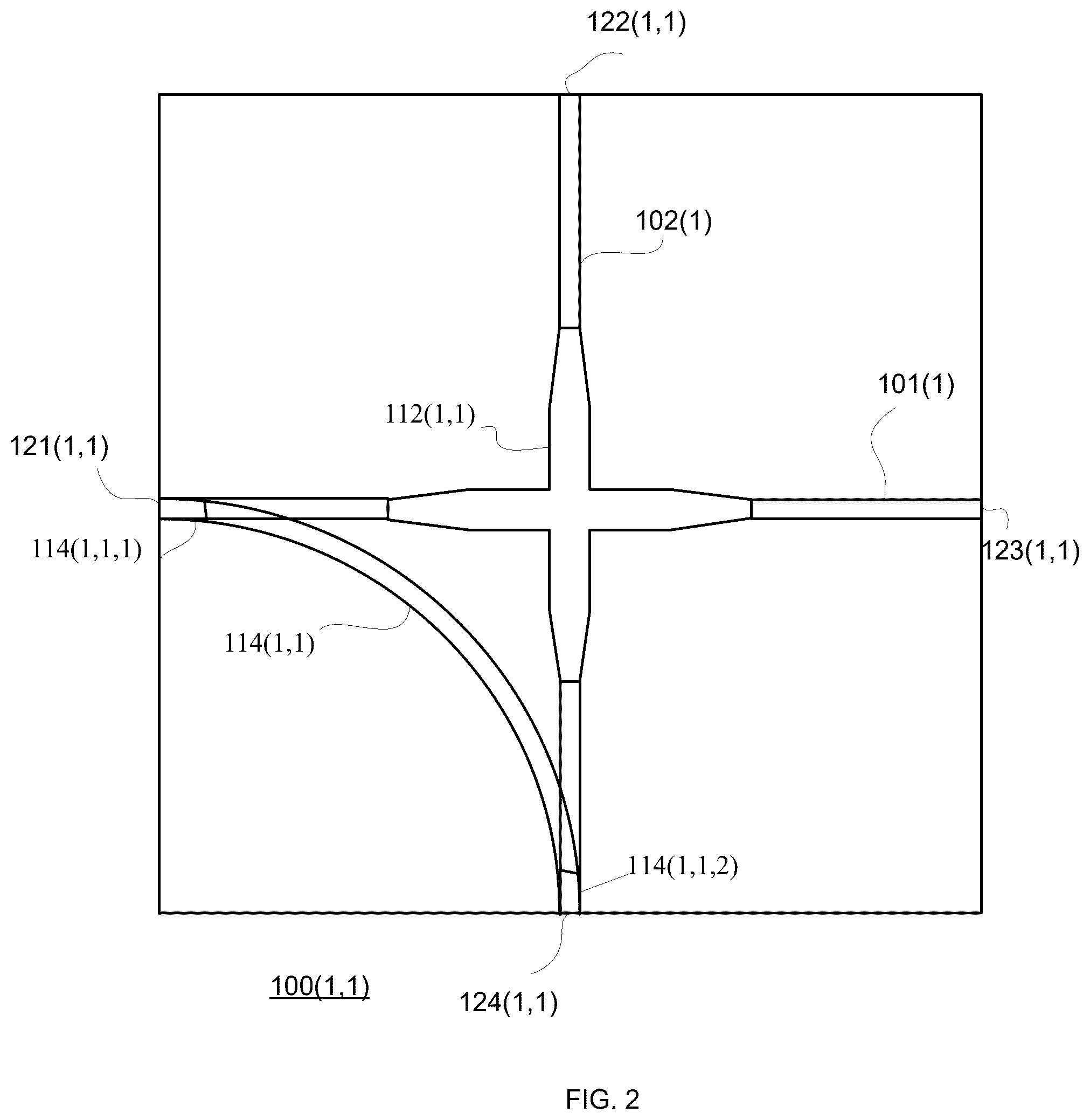 Patent US12353017 Figure 2 – Optical switching system