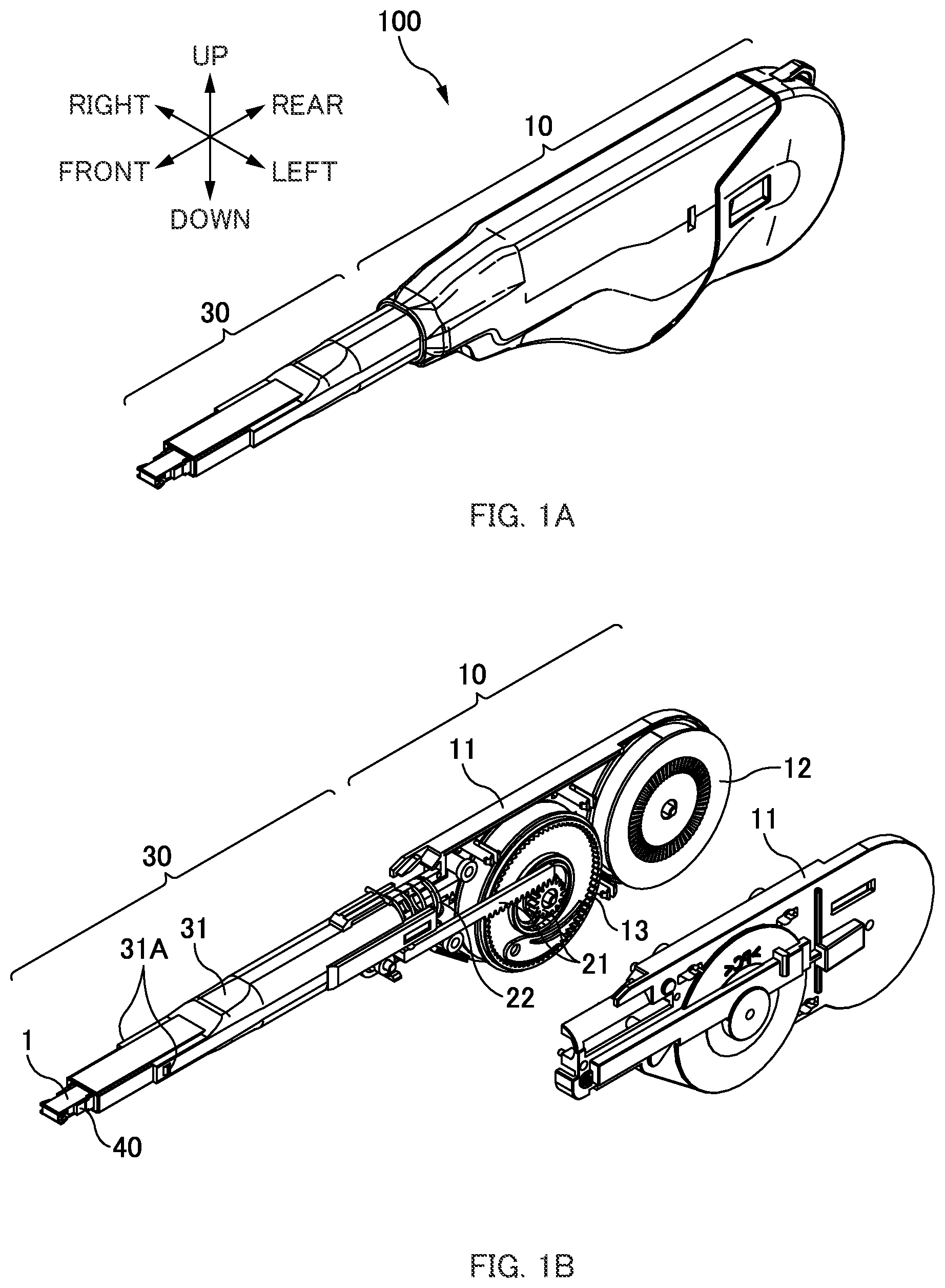 Patent US12353023 Figure 1 – Cleaning tool