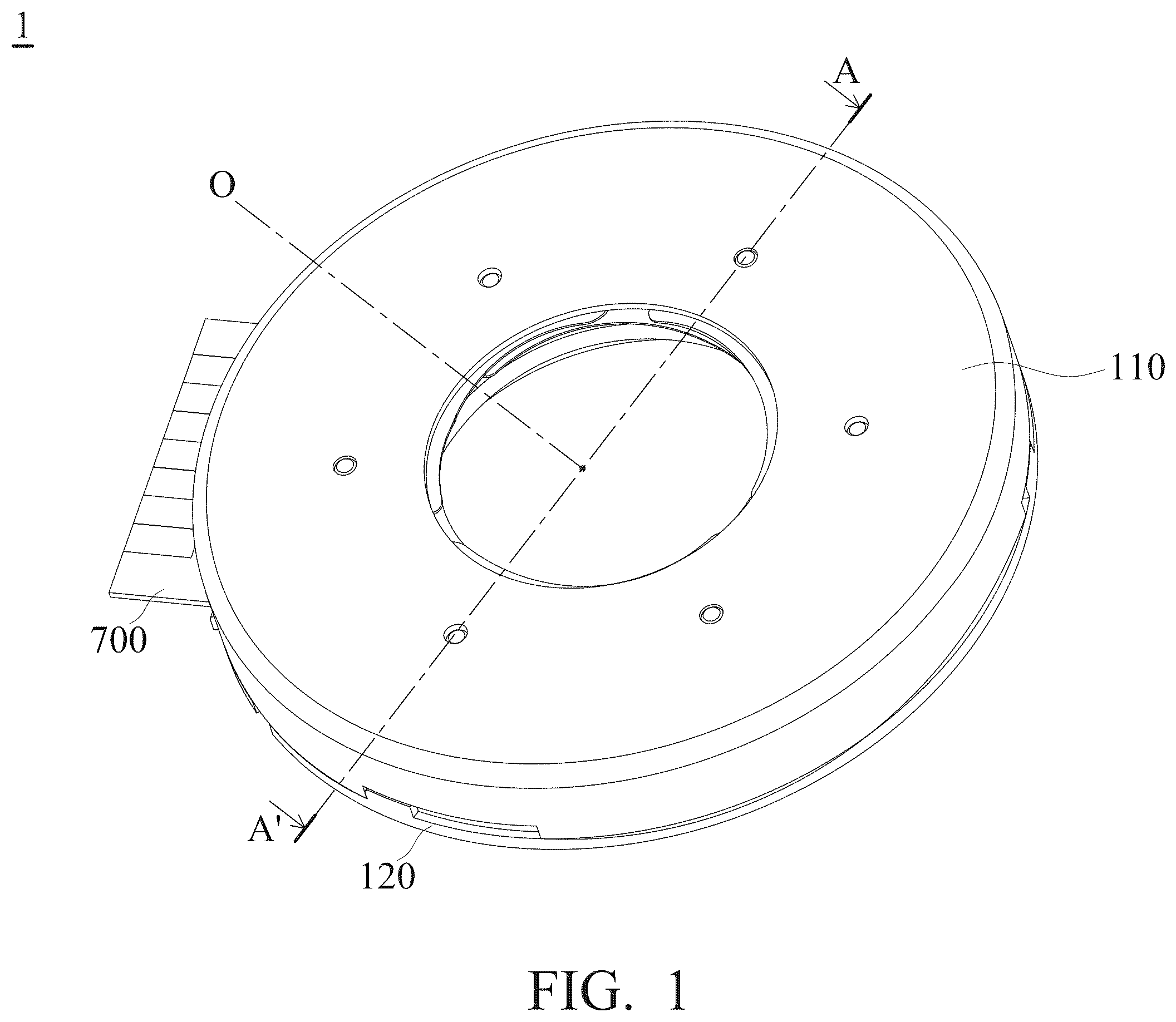 Patent US12353043 — Optical element driving mechanism — Figure 1