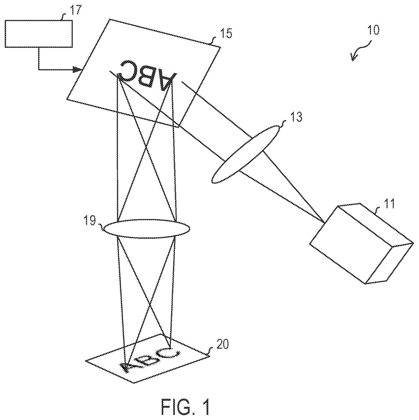 Patent US12353067 — Liquid crystal device, optical system, spatial phase modulator, and method of manufacturing liquid crystal device — Figure 1