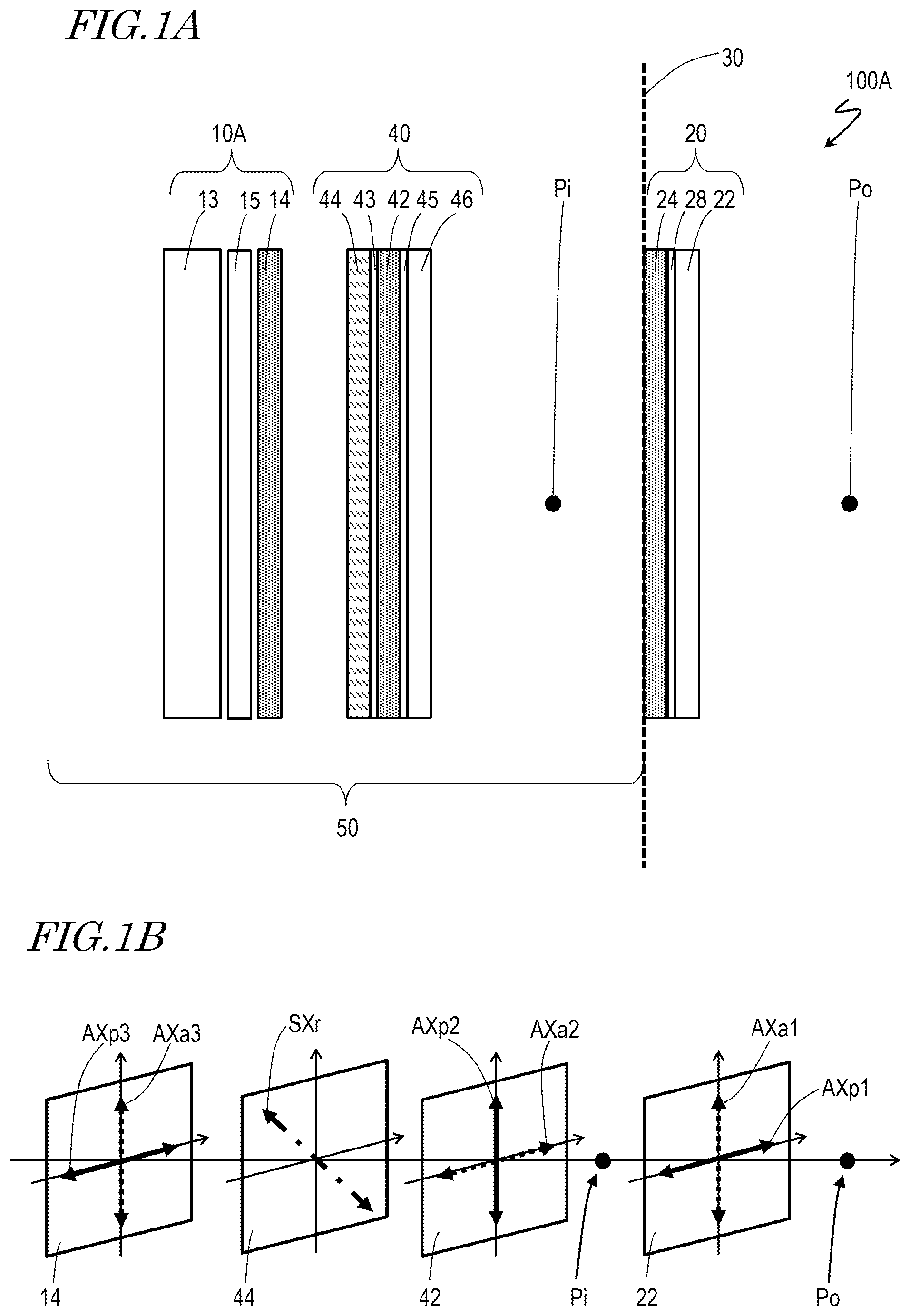 Patent US12353073 — Anti-peeping system, optical laminate, display device, and anti-peeping method — Figure 1