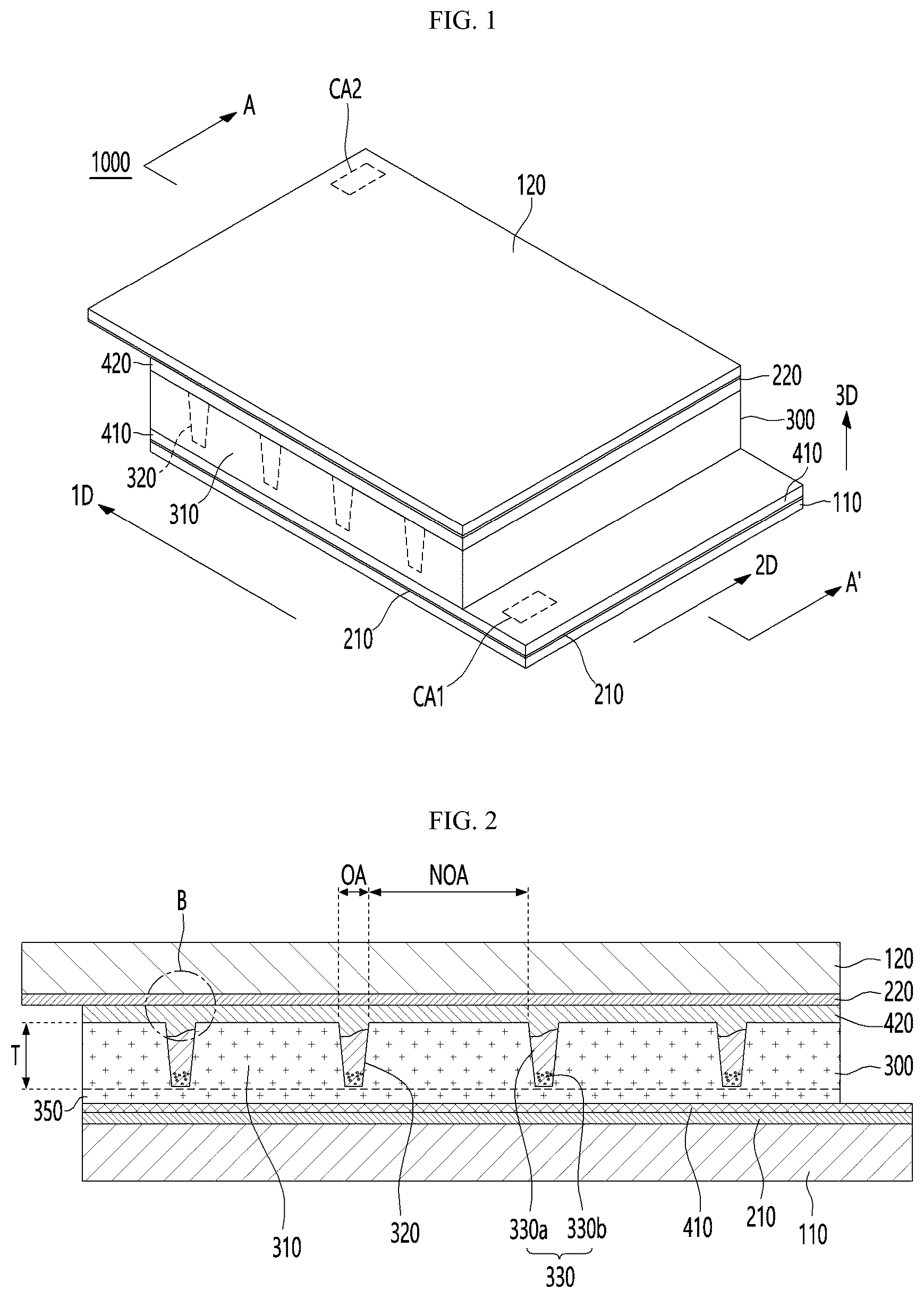 Patent US12353077 — Light path control member and display apparatus comprising same — Figure 1