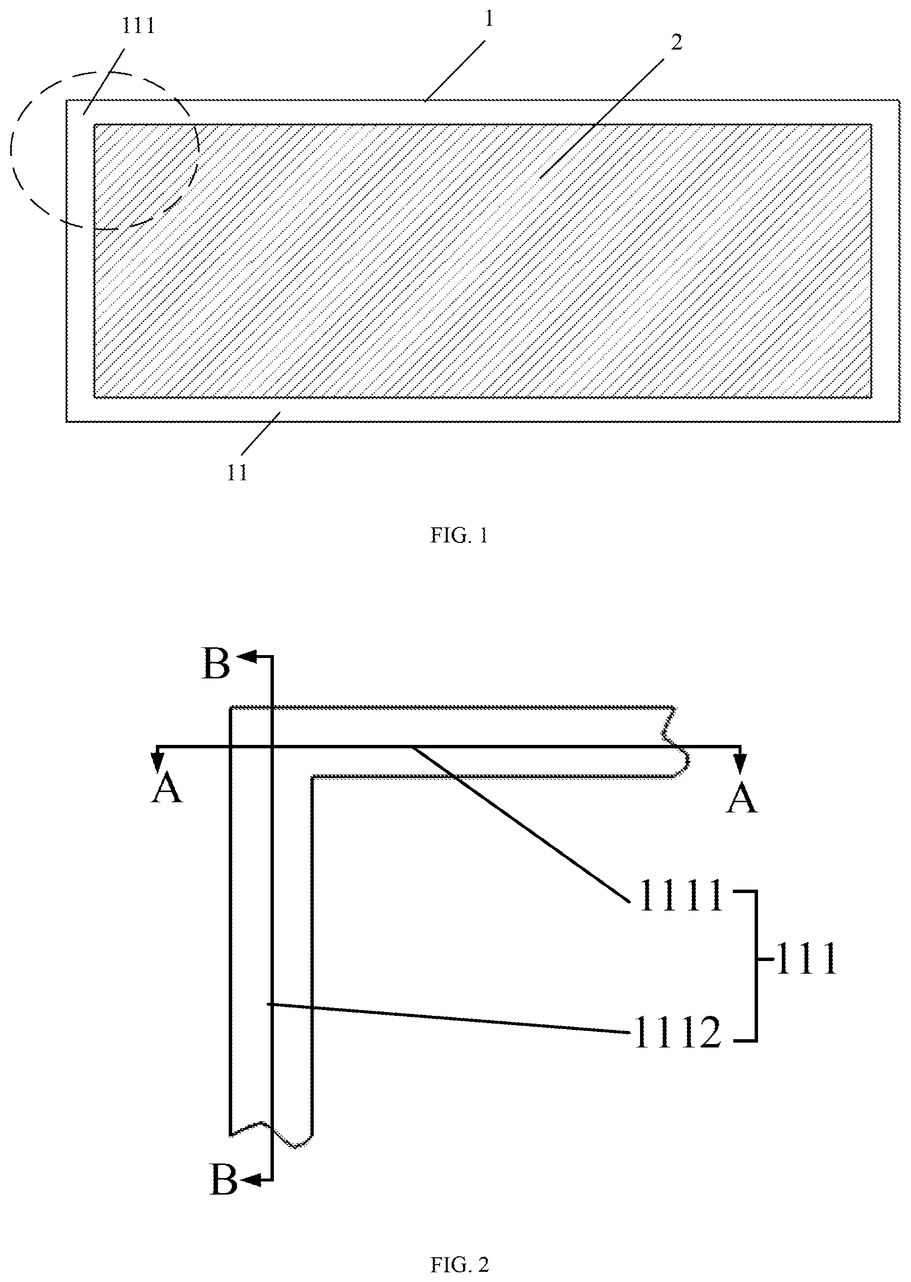 Patent US12353081 Figure 1 – Displaying module and displaying device