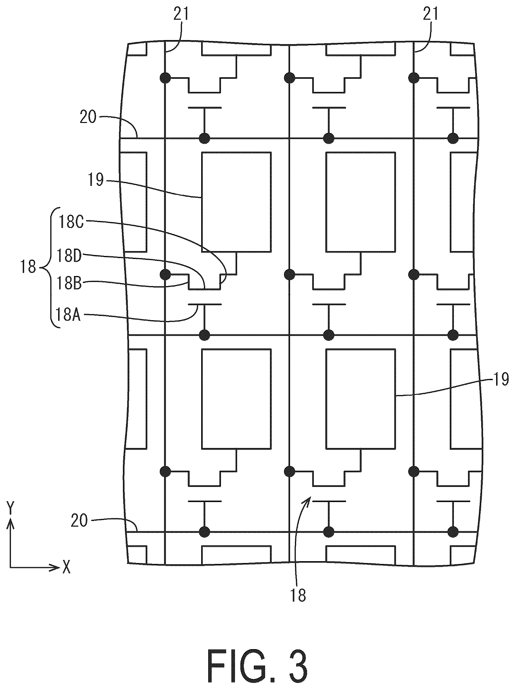 Patent US12353096 Figure 3 – Display device