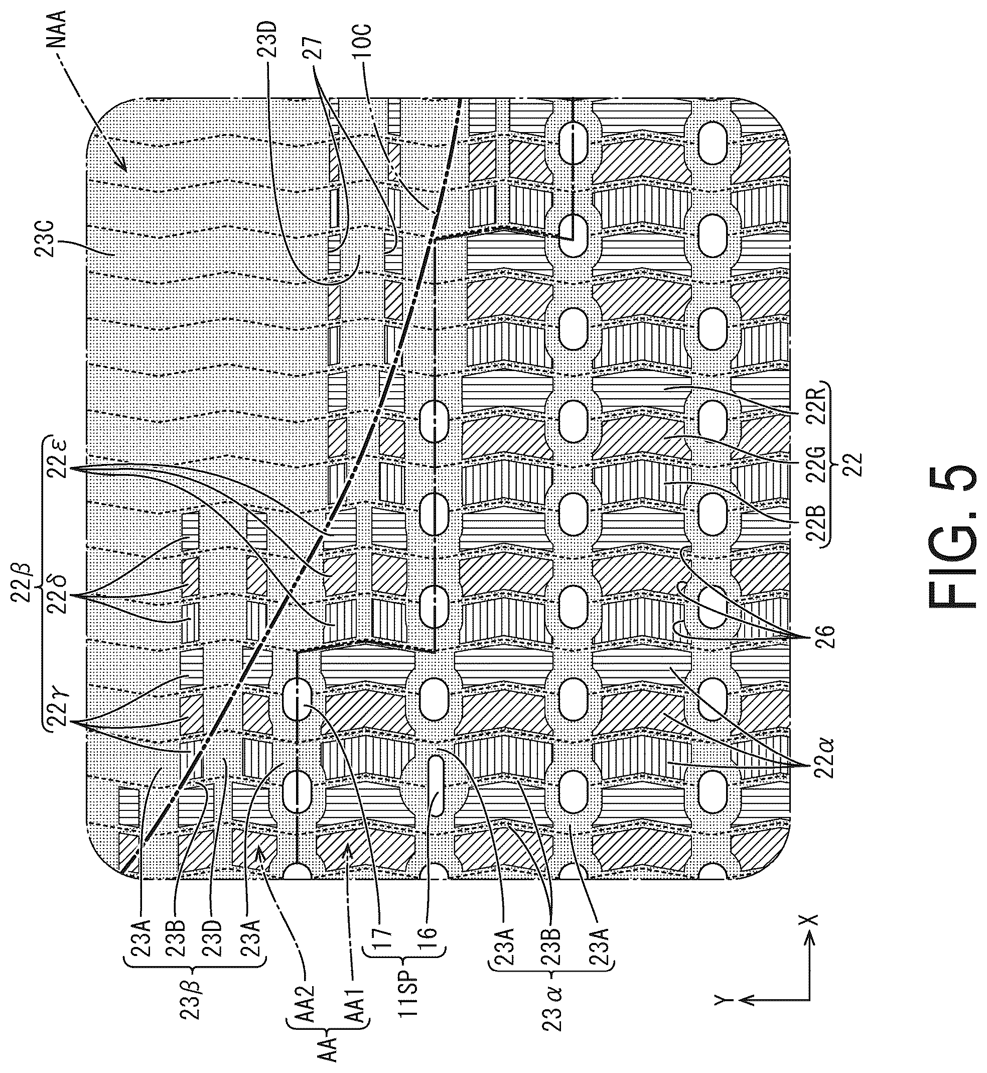 Patent US12353096 Figure 5 – Display device
