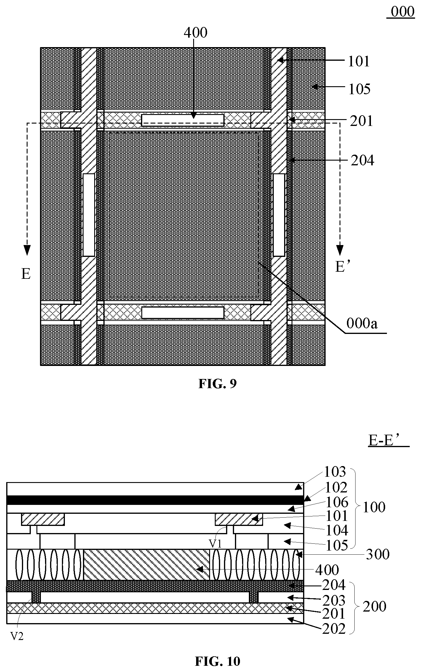 Patent US12353097 Figure 5 – Liquid crystal display panel and electronic paper